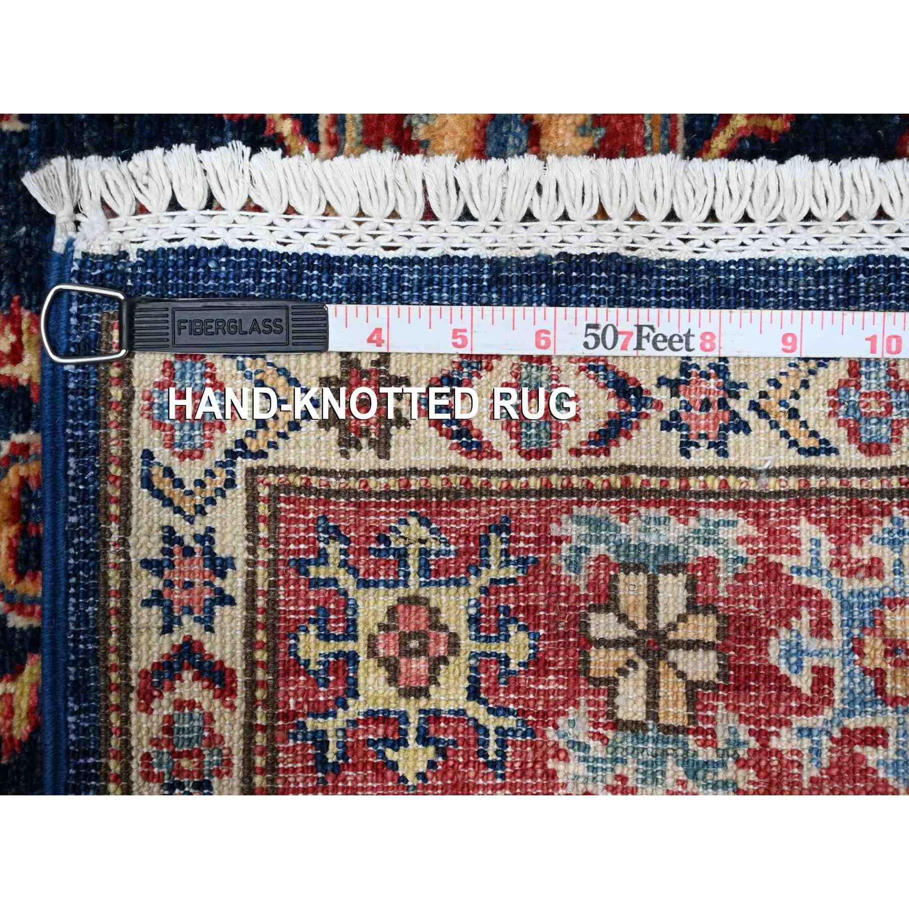 Kazak-Hand-Knotted-Rug-446515