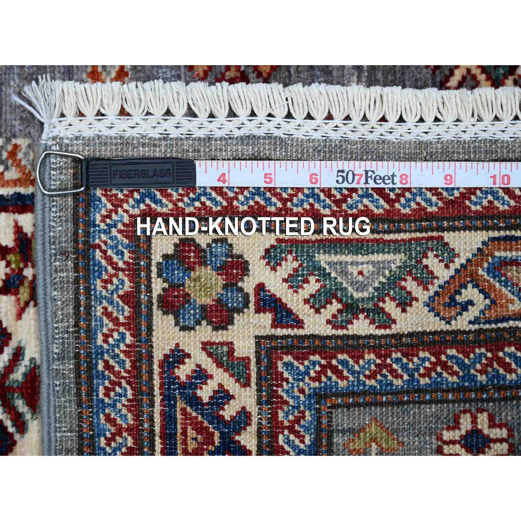 Kazak-Hand-Knotted-Rug-446520