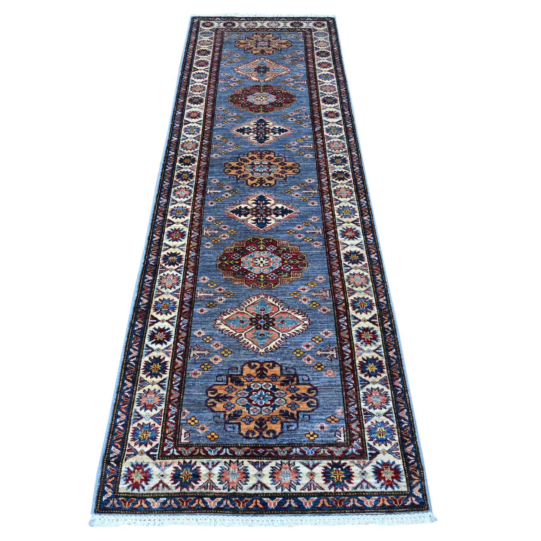Kazak-Hand-Knotted-Rug-446525