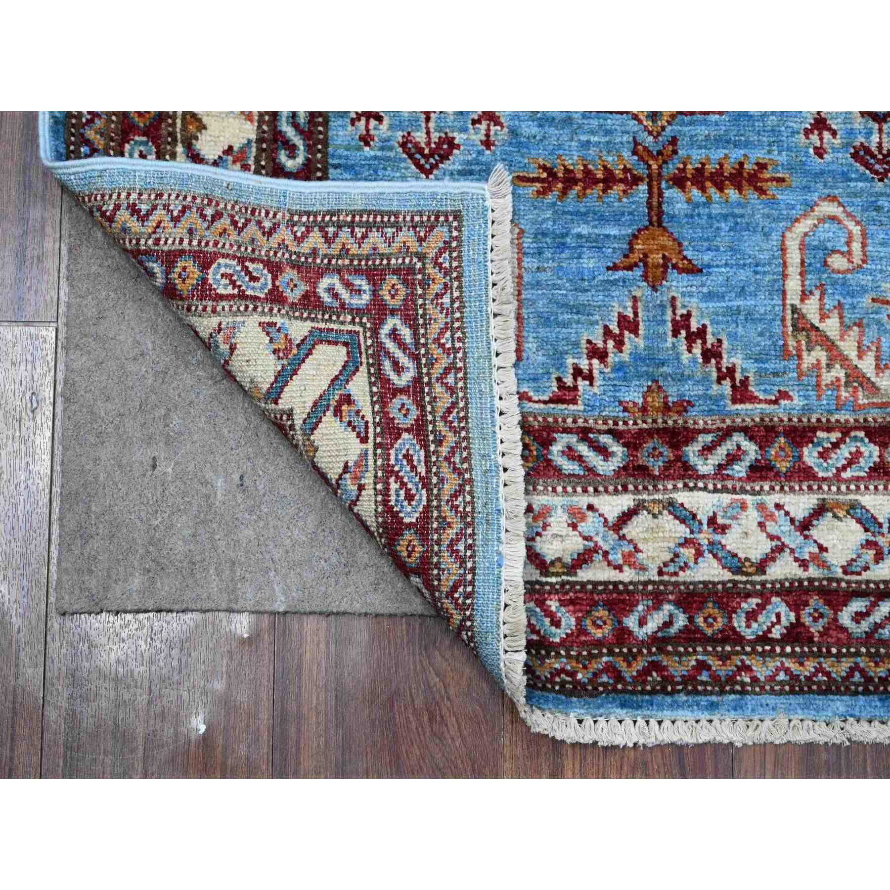 Kazak-Hand-Knotted-Rug-446555