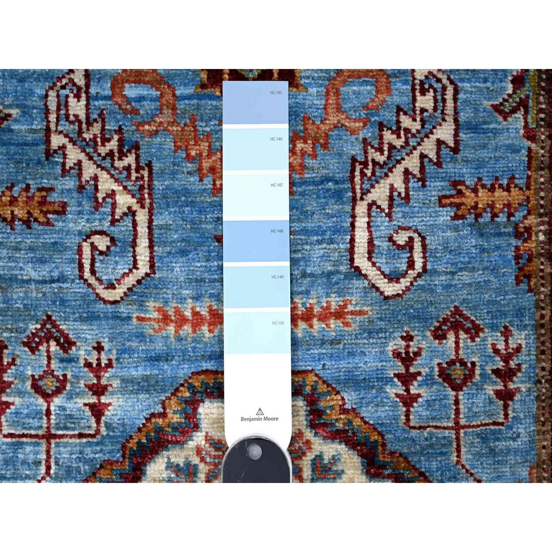 Kazak-Hand-Knotted-Rug-446555