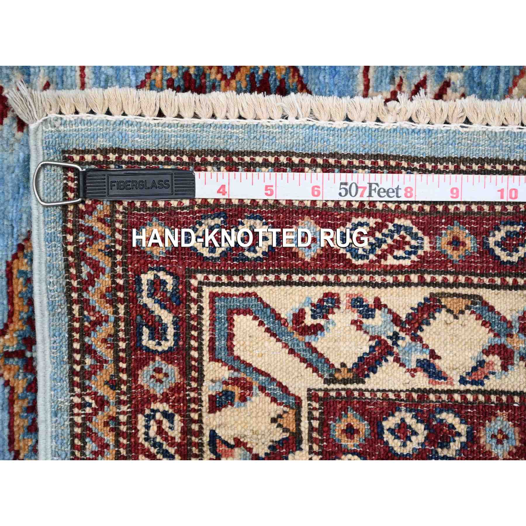 Kazak-Hand-Knotted-Rug-446555