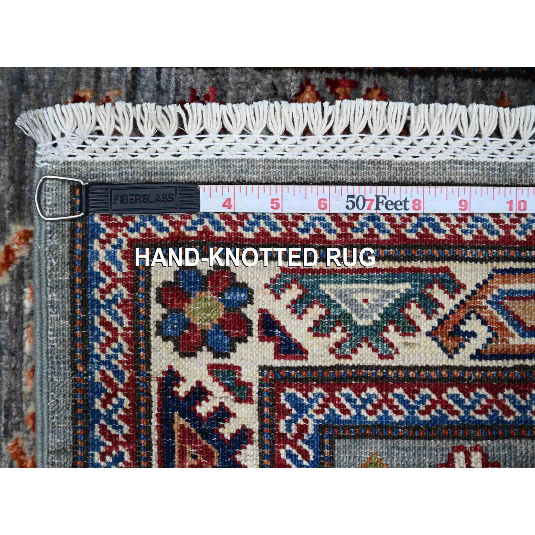 Kazak-Hand-Knotted-Rug-446565