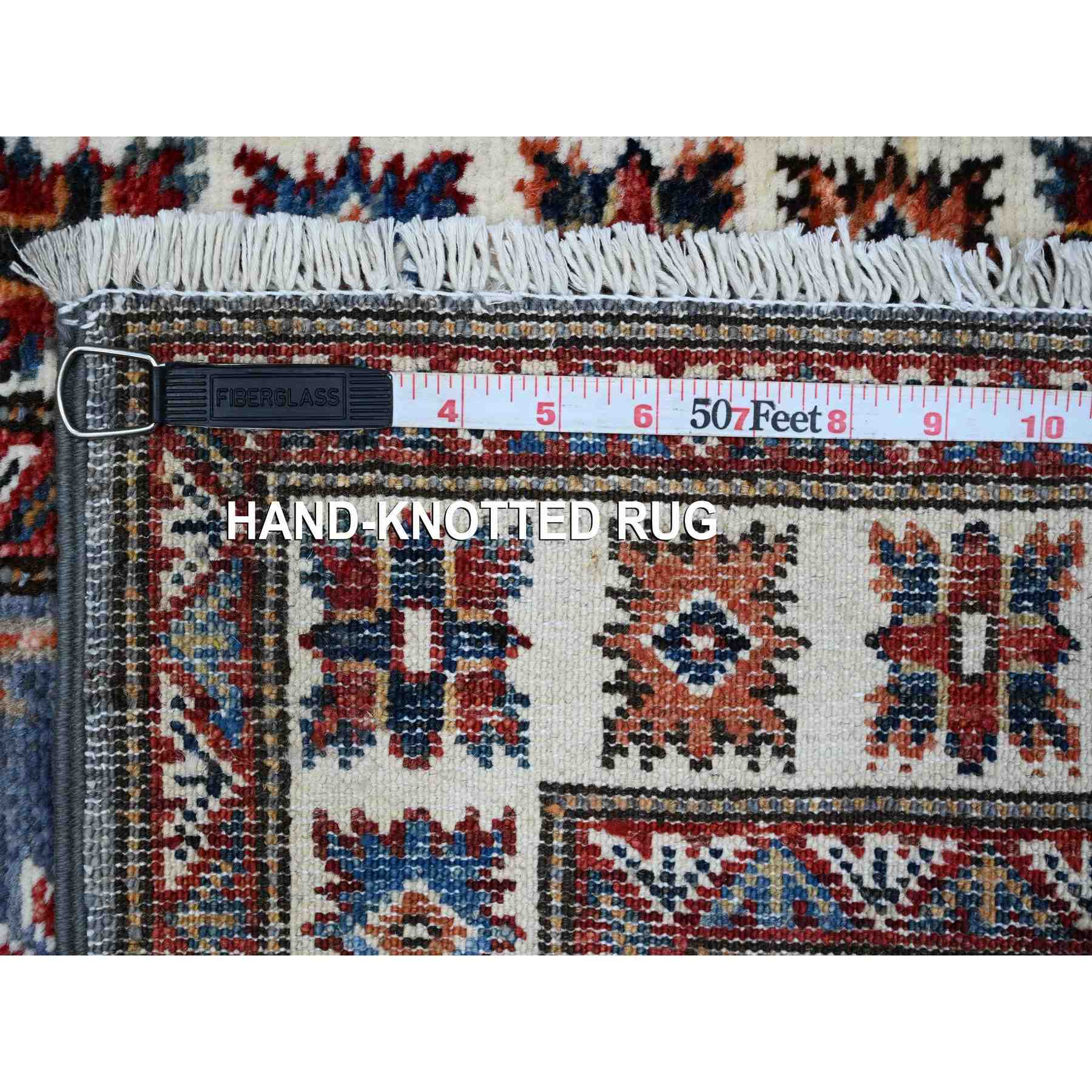 Kazak-Hand-Knotted-Rug-446570