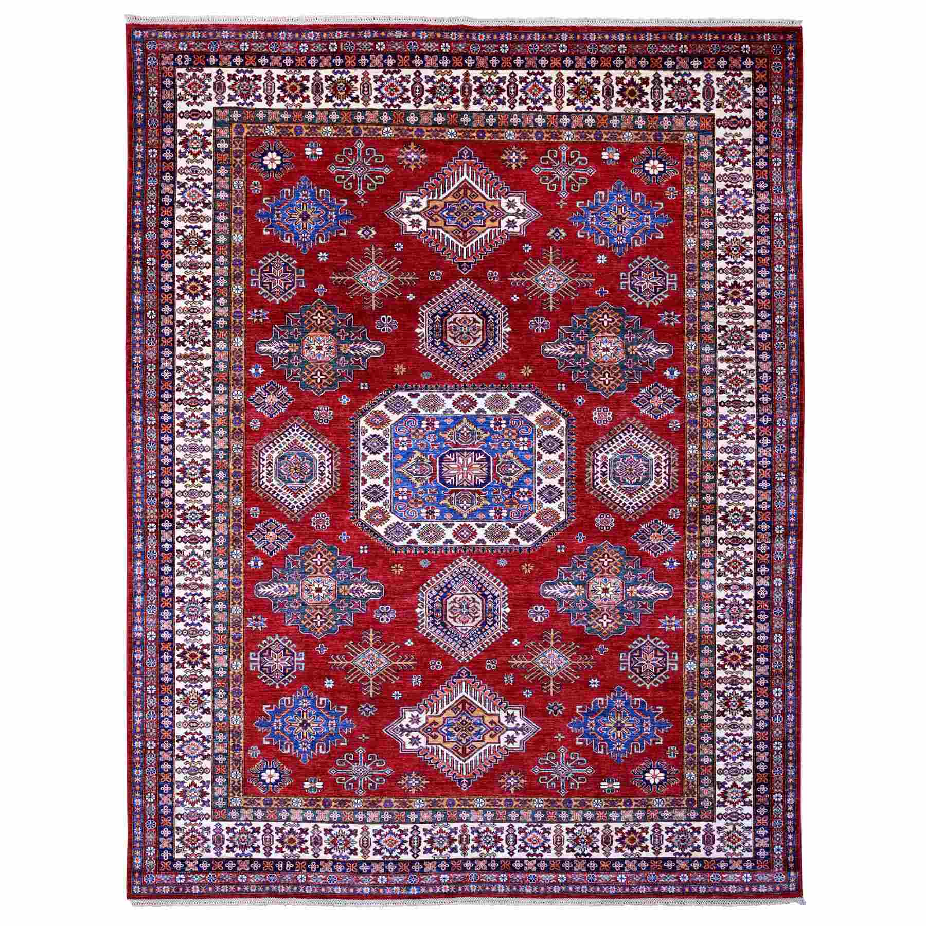 Kazak-Hand-Knotted-Rug-446635