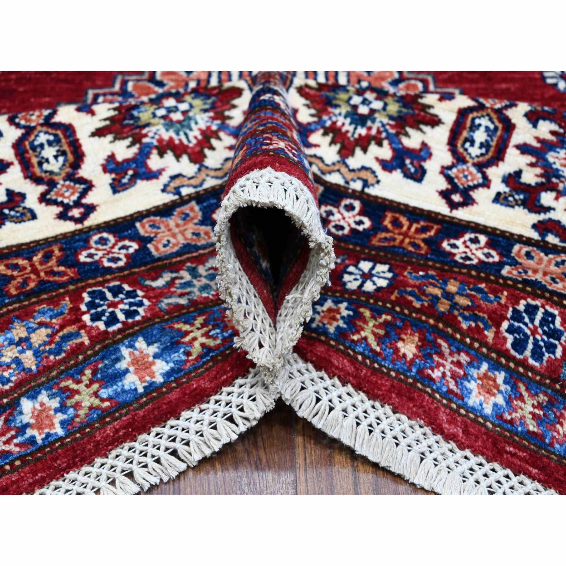 Kazak-Hand-Knotted-Rug-446635