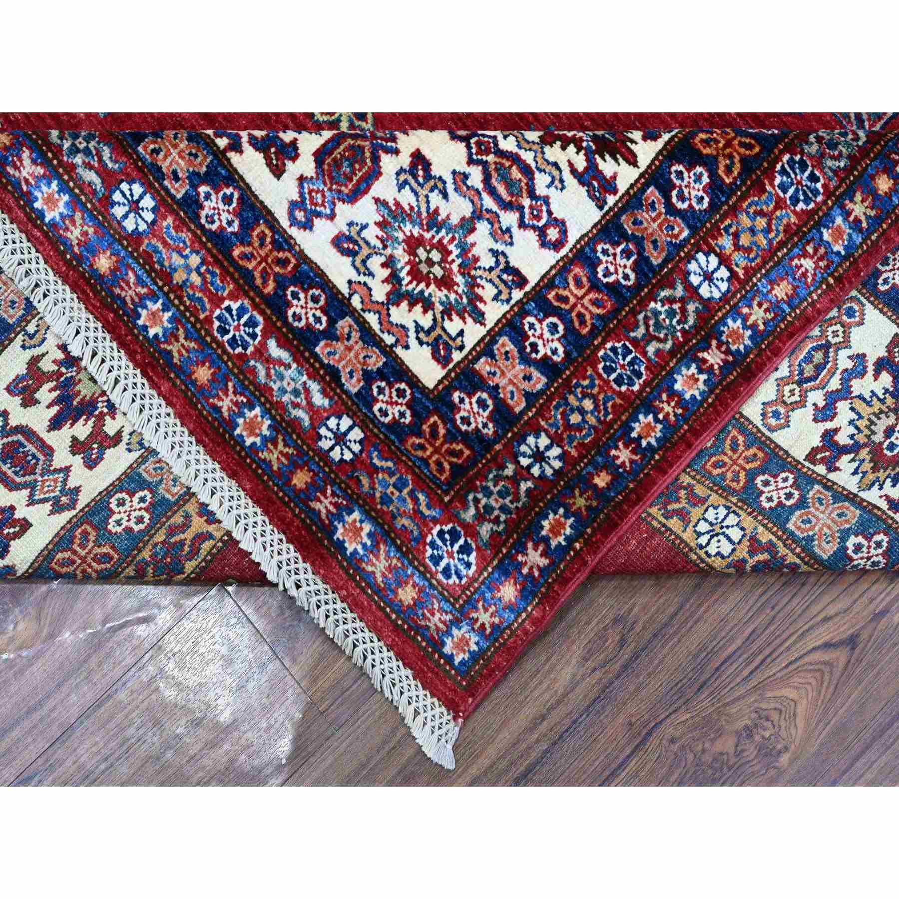 Kazak-Hand-Knotted-Rug-446635