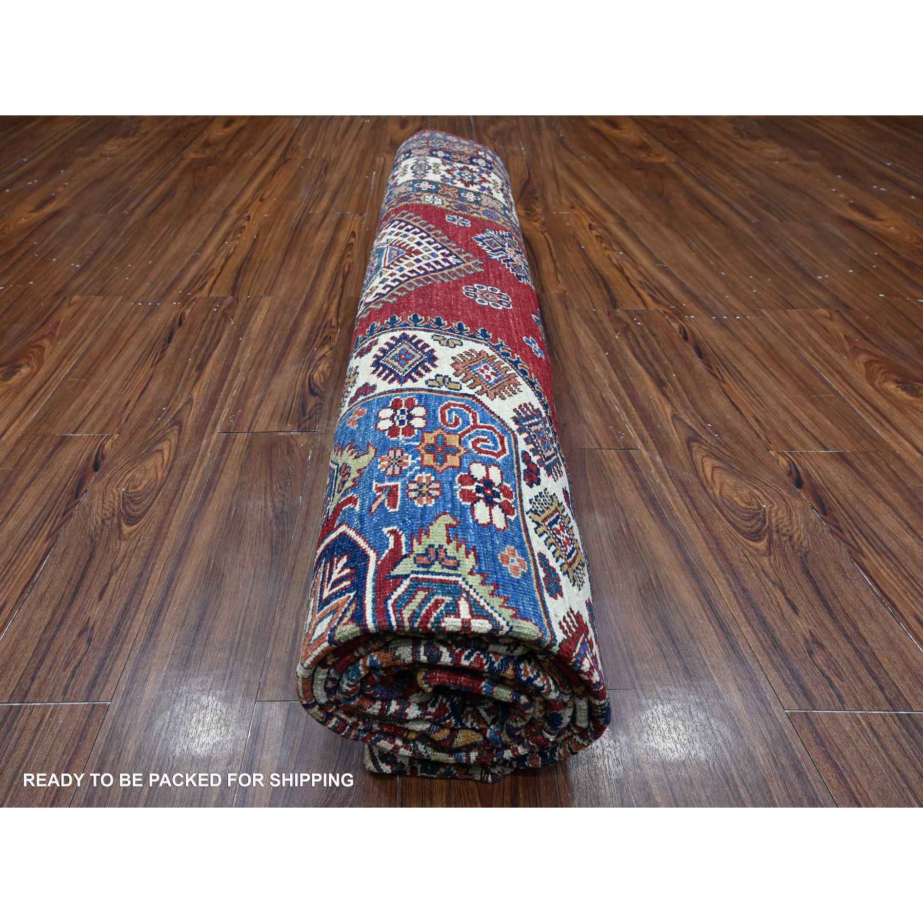 Kazak-Hand-Knotted-Rug-446635