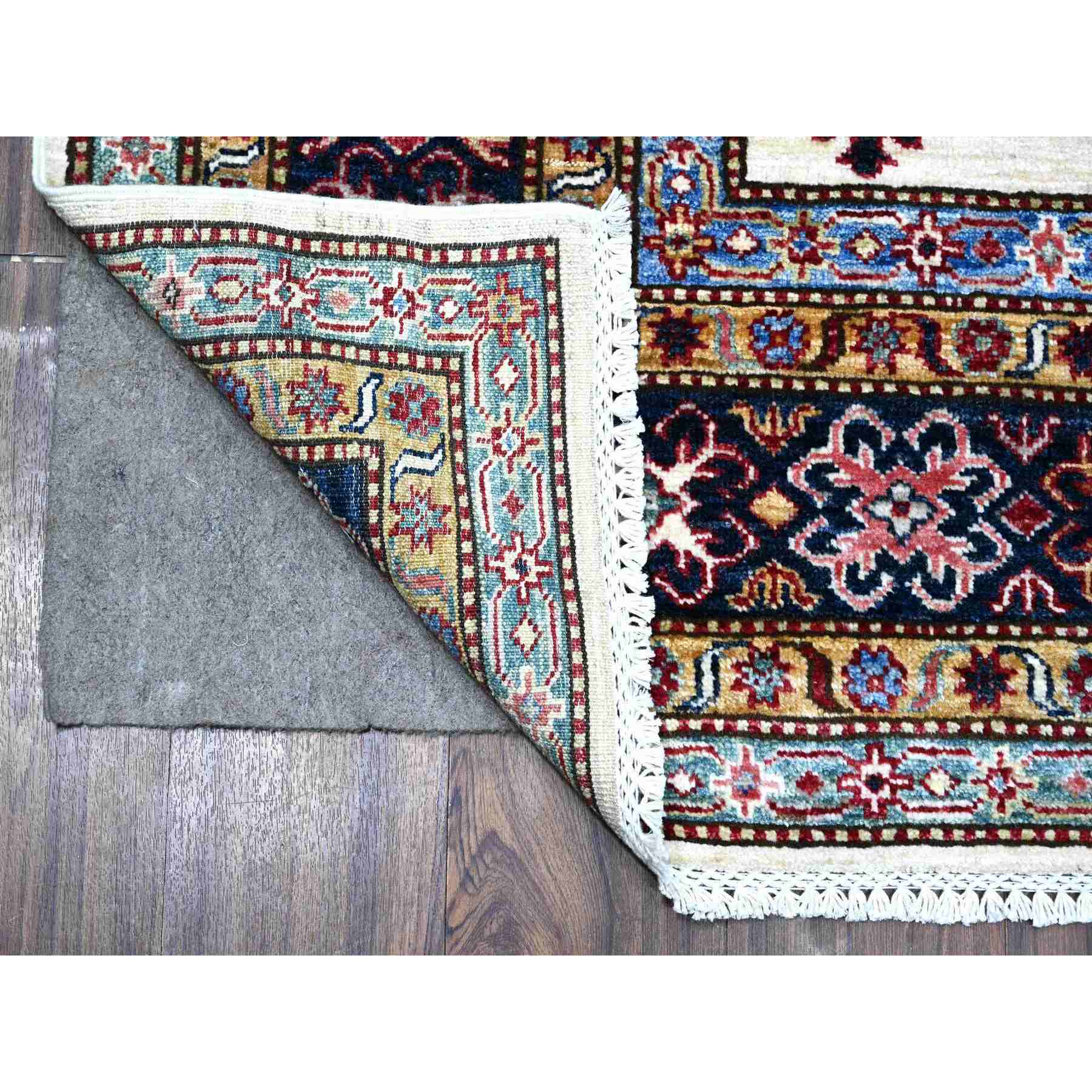 Kazak-Hand-Knotted-Rug-446640