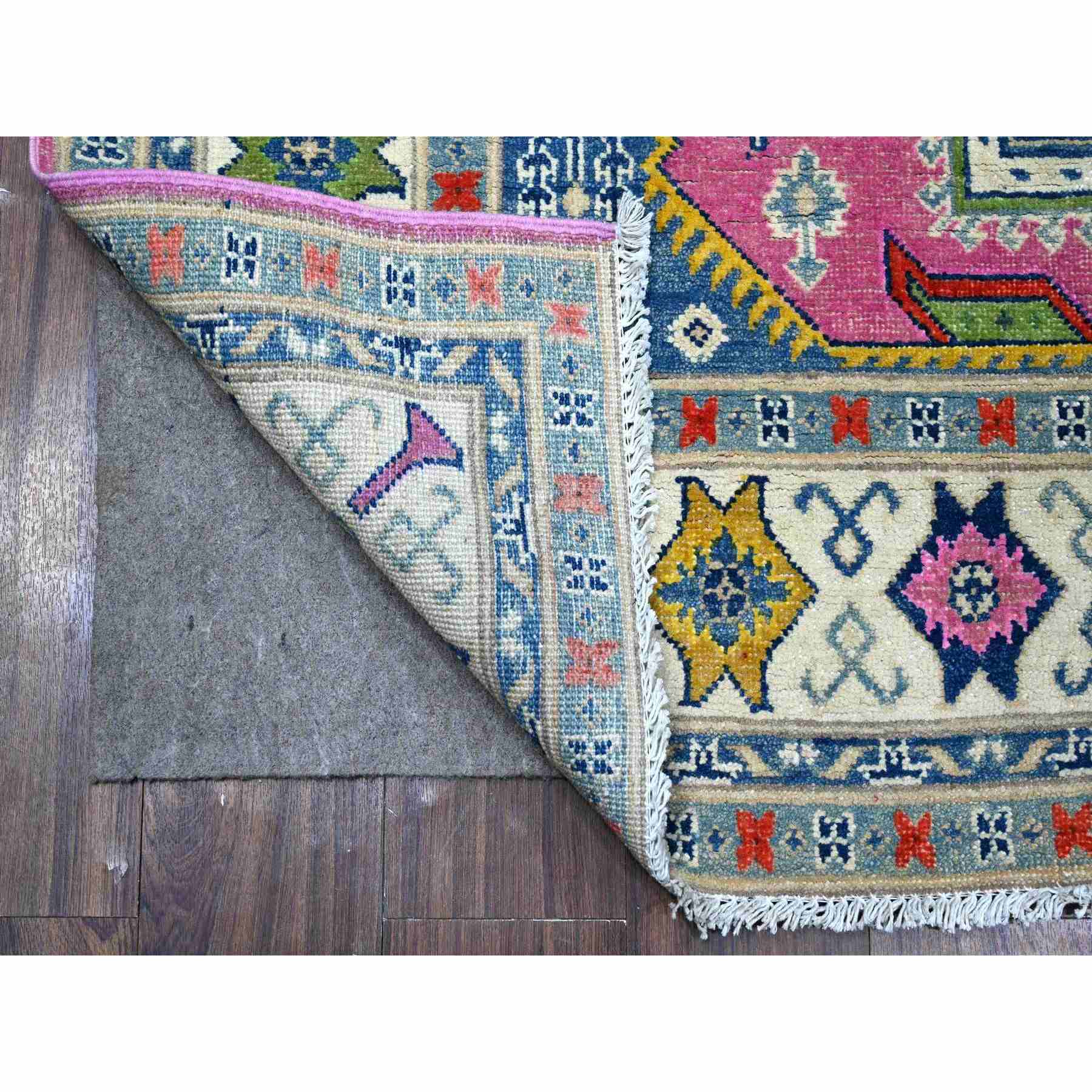 Kazak-Hand-Knotted-Rug-446690