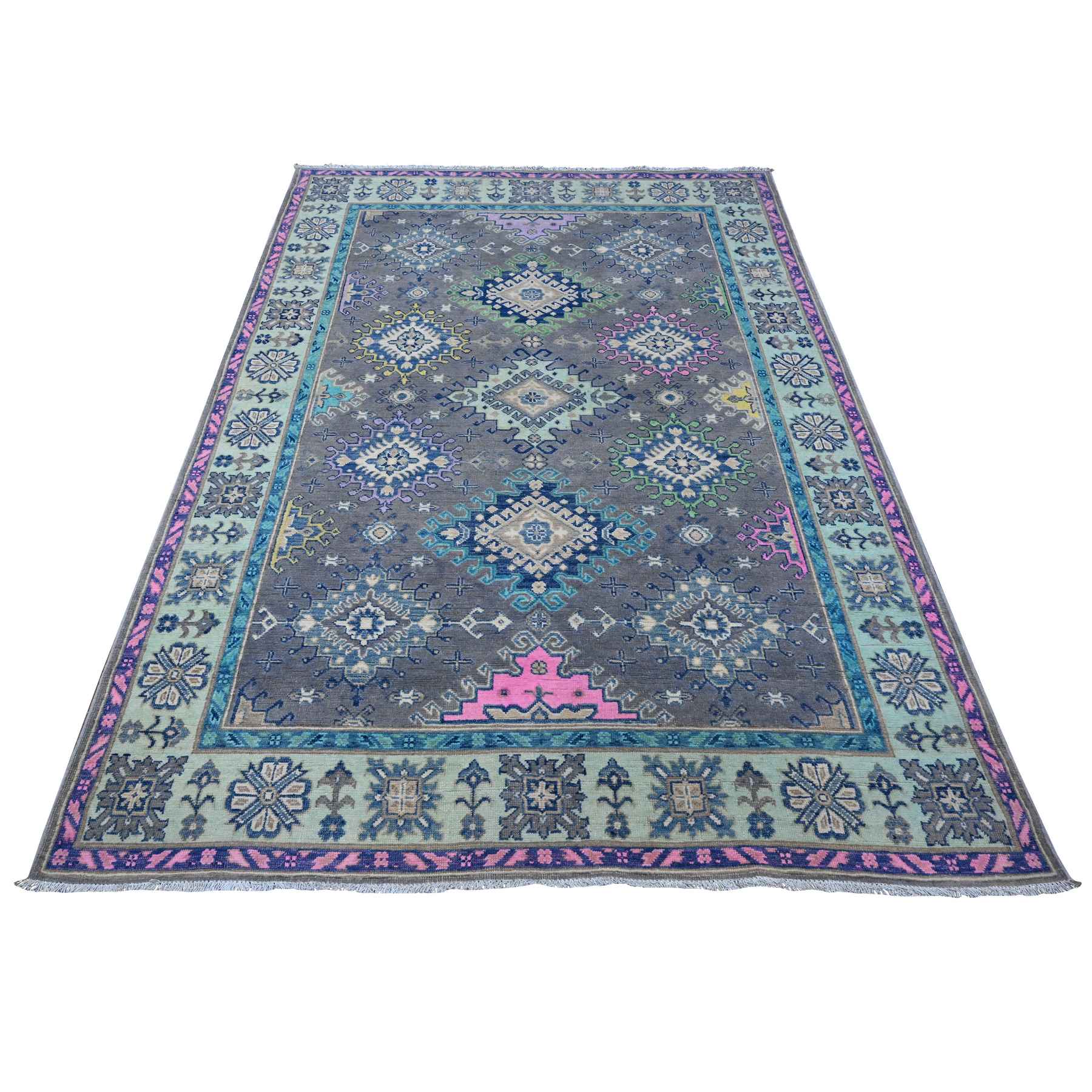 Kazak-Hand-Knotted-Rug-446725