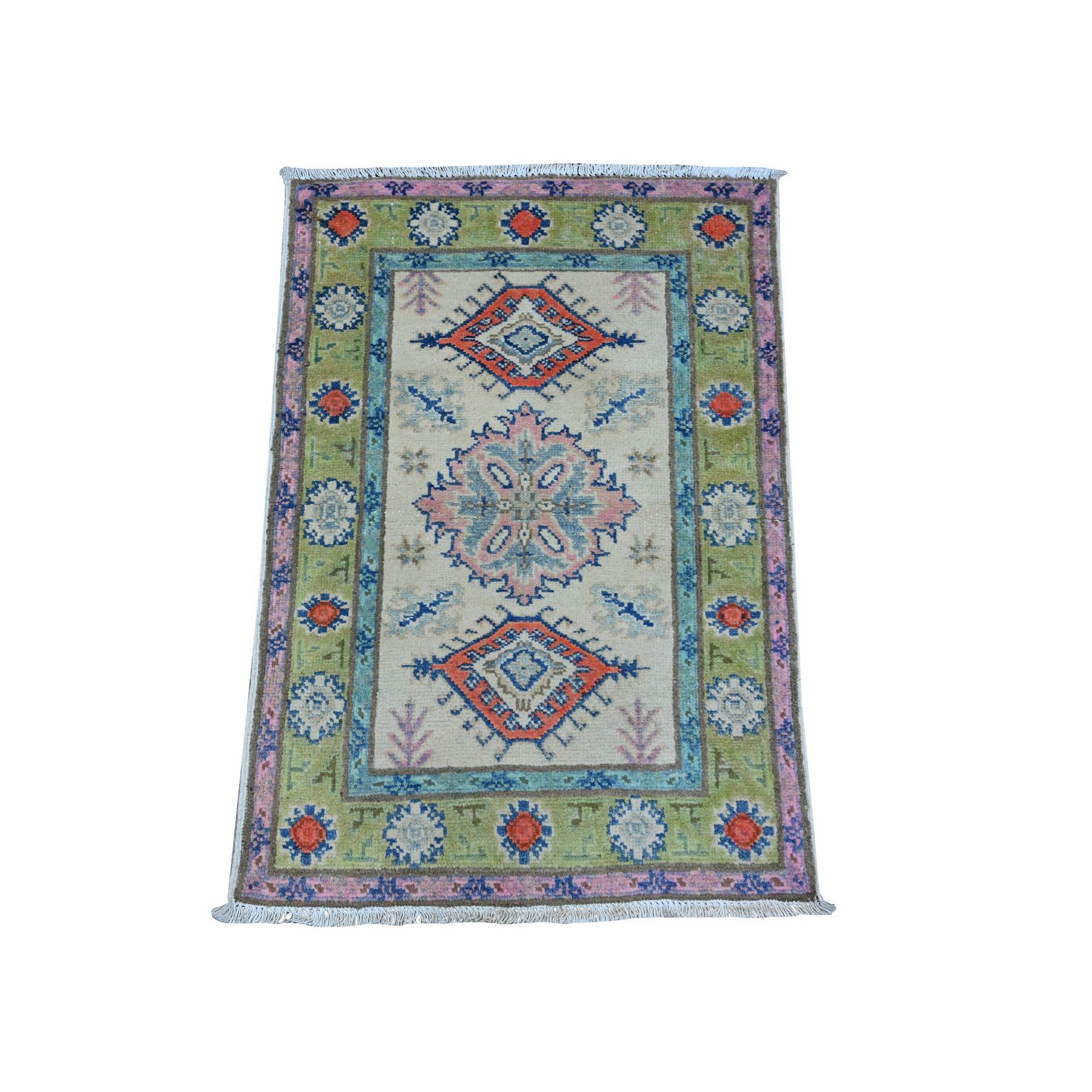 Kazak-Hand-Knotted-Rug-446910