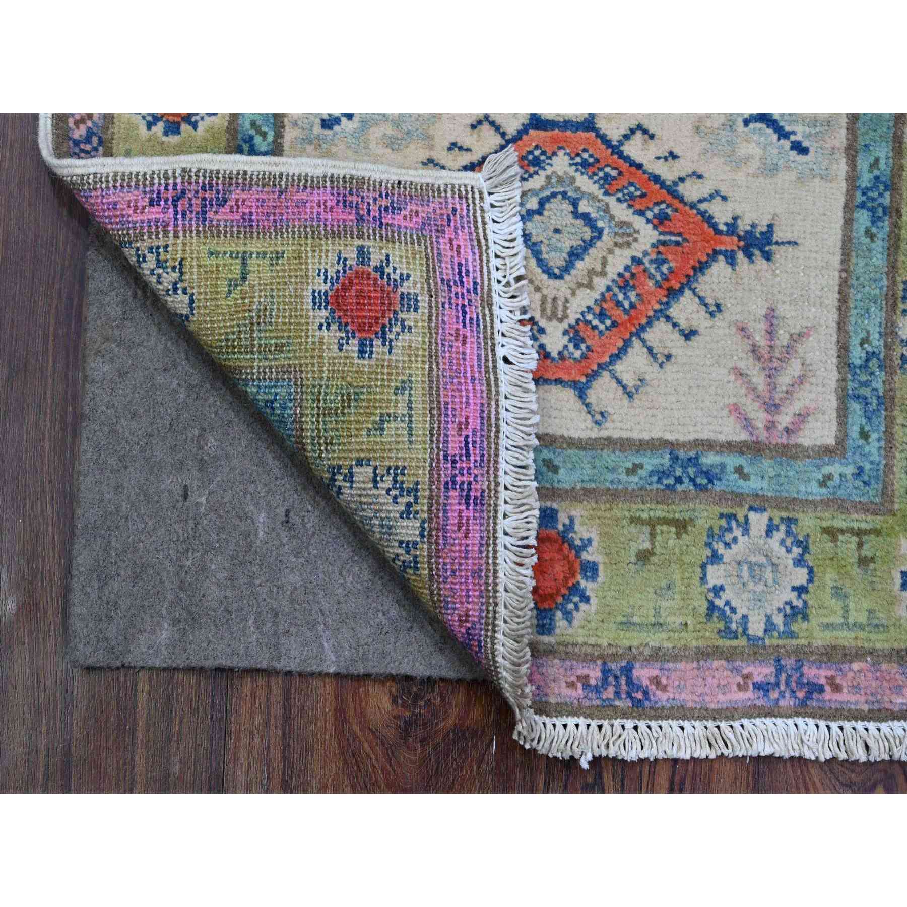 Kazak-Hand-Knotted-Rug-446910