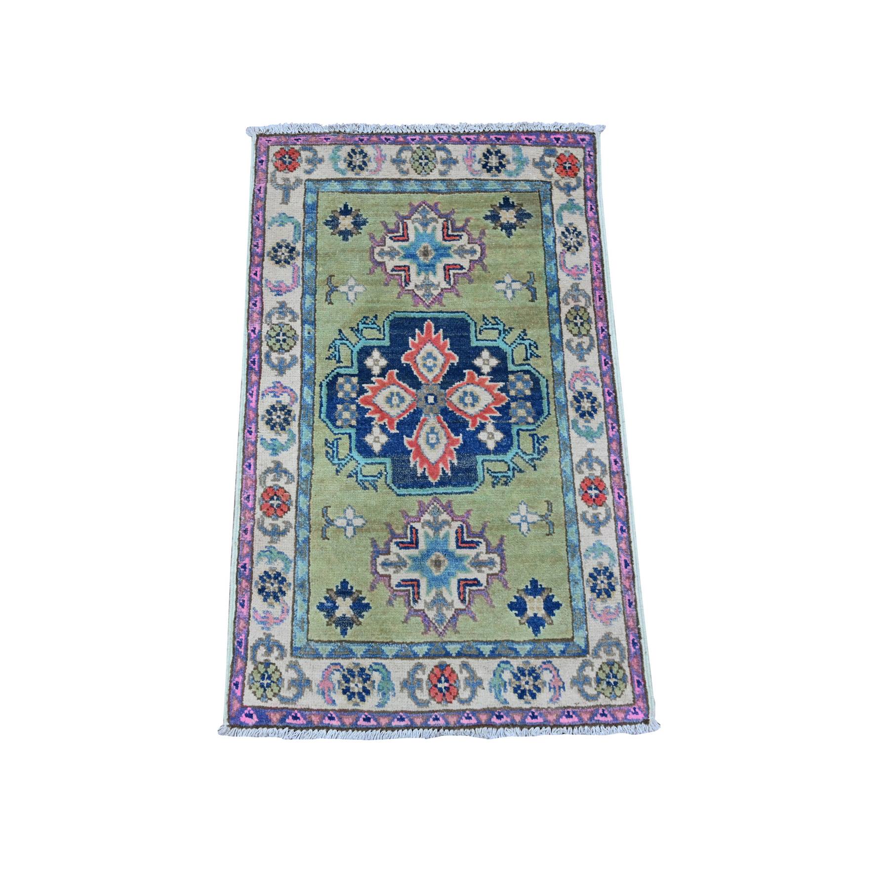 Kazak-Hand-Knotted-Rug-446920