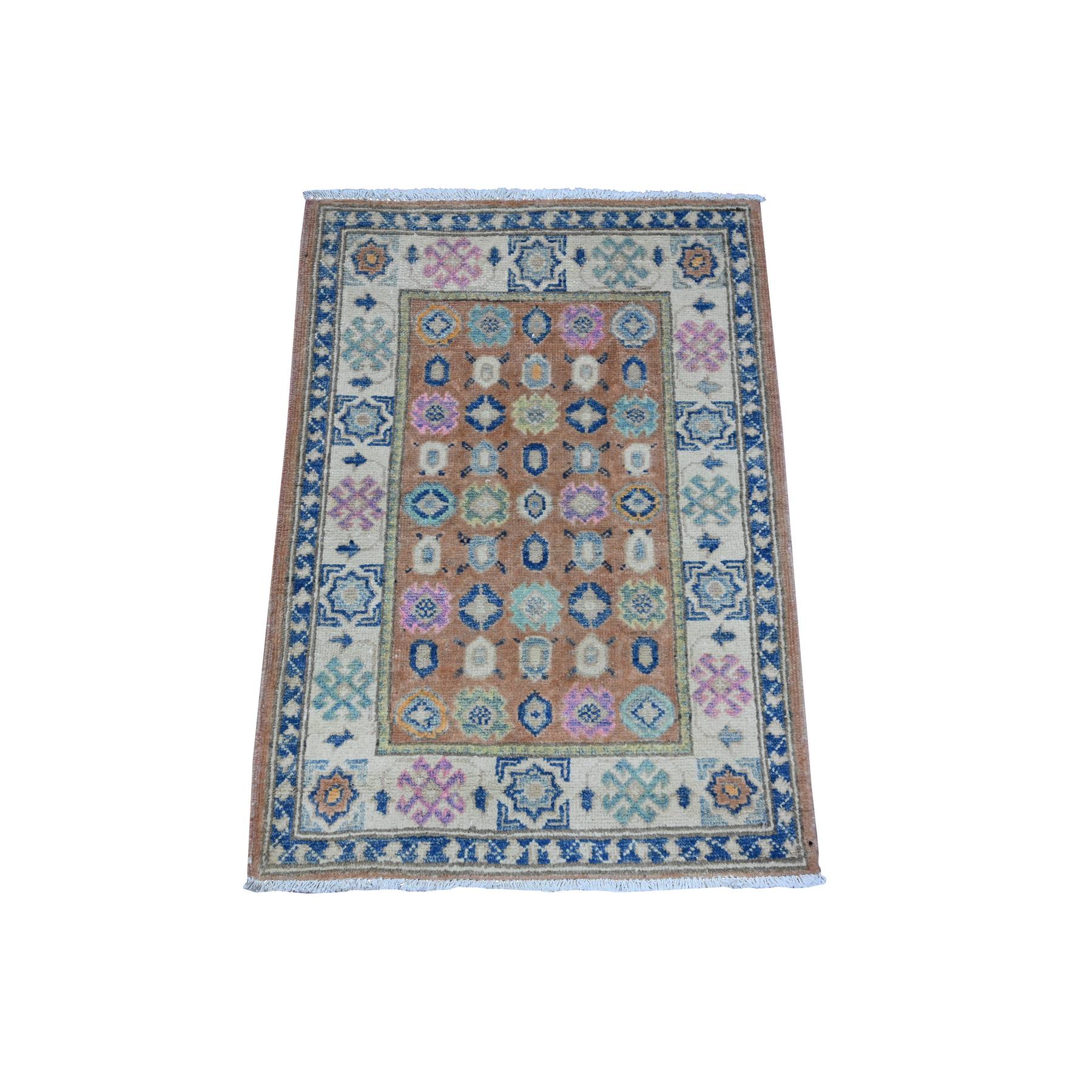 Kazak-Hand-Knotted-Rug-446955