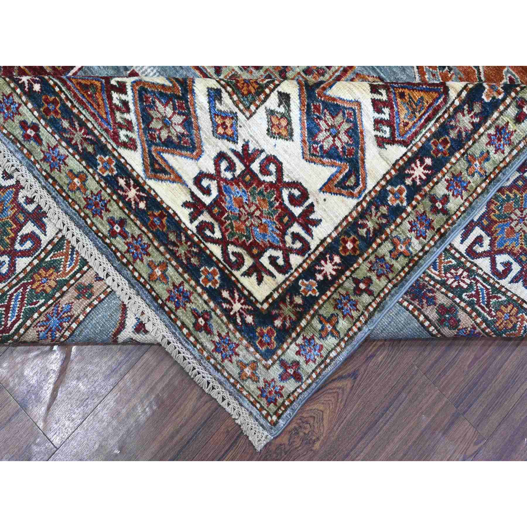 Kazak-Hand-Knotted-Rug-447110