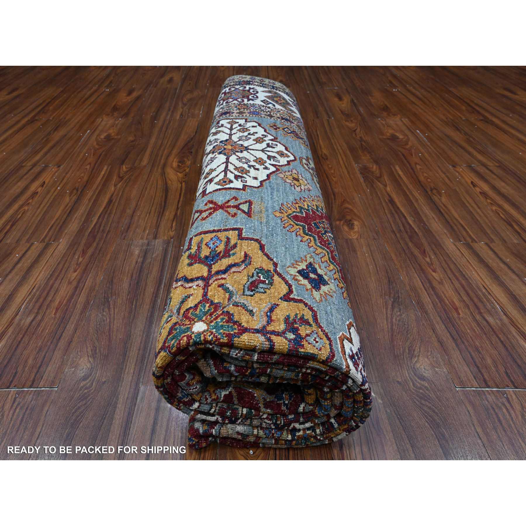 Kazak-Hand-Knotted-Rug-447110