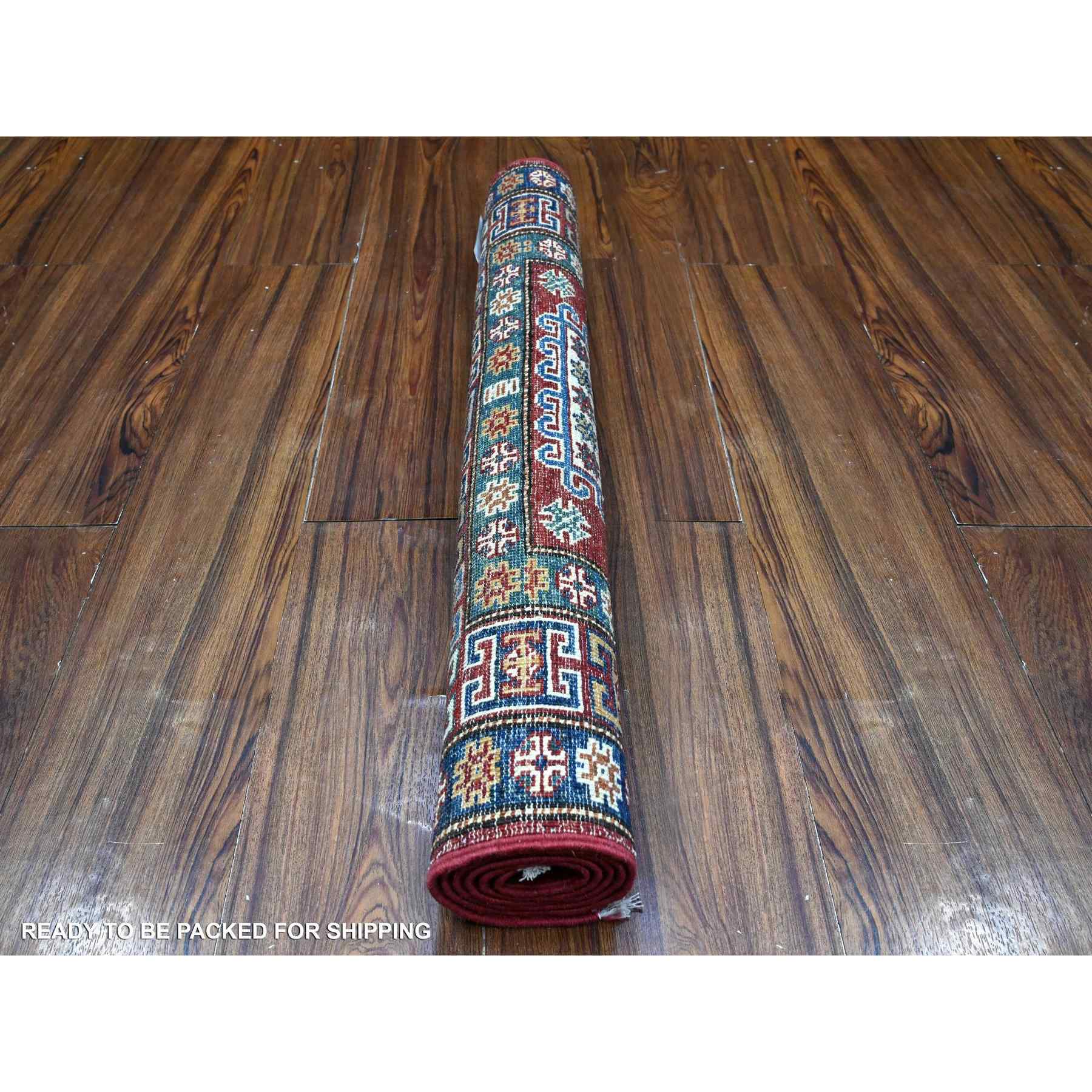 Kazak-Hand-Knotted-Rug-447175