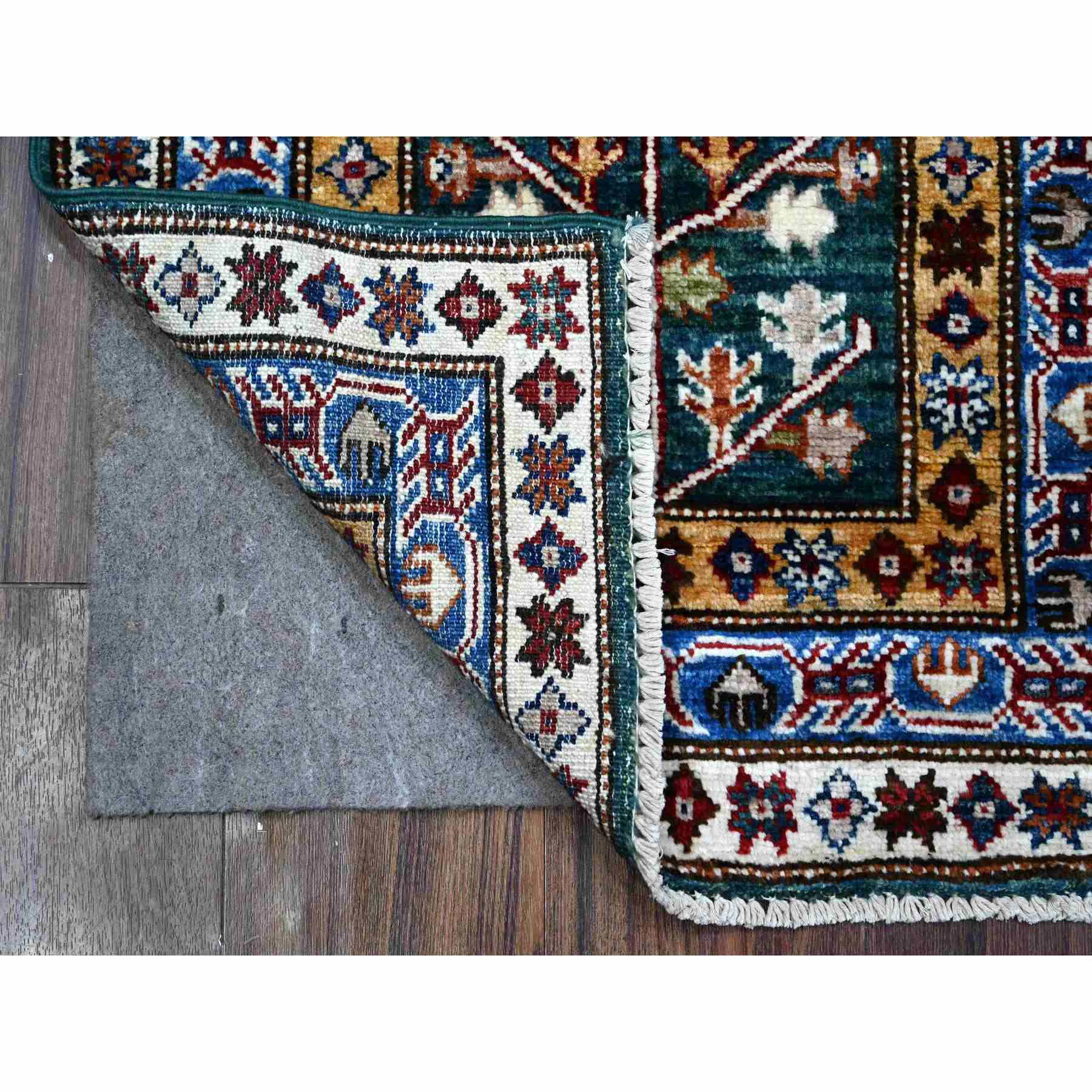 Kazak-Hand-Knotted-Rug-447185
