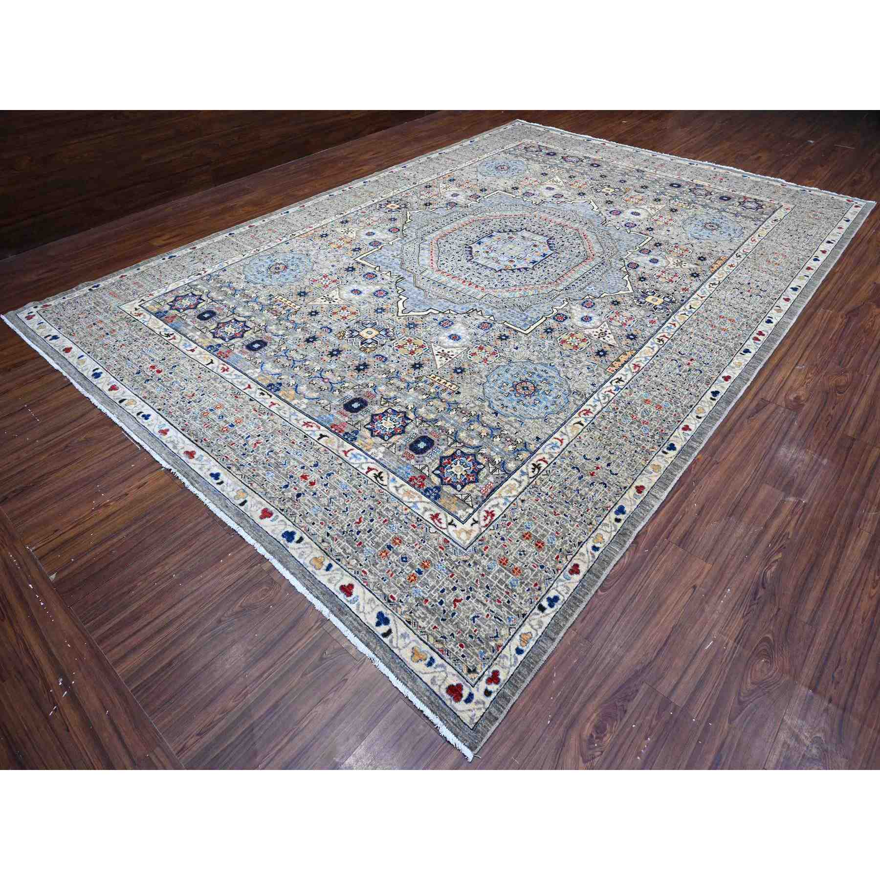 Mamluk-Hand-Knotted-Rug-447415