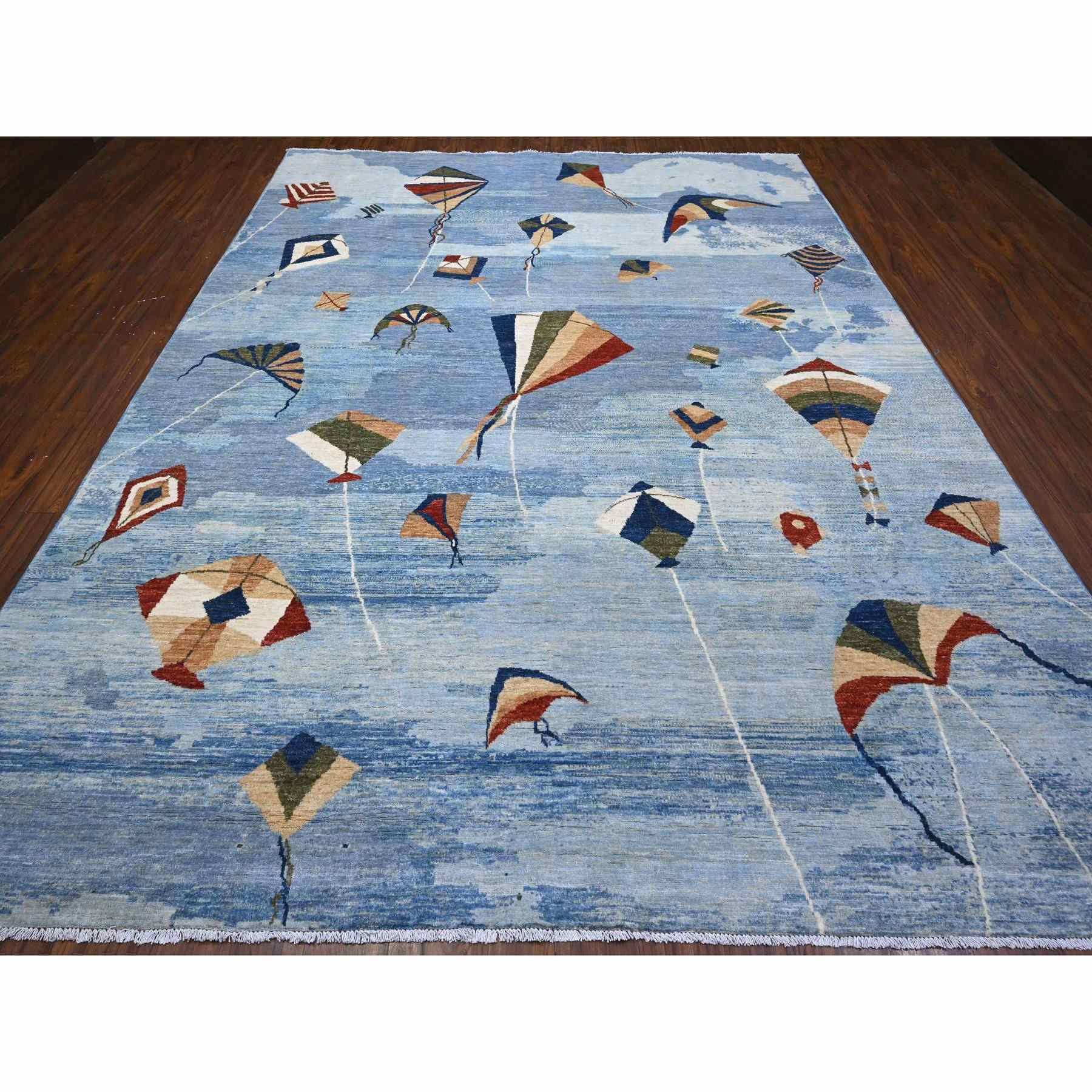 Modern-and-Contemporary-Hand-Knotted-Rug-447420