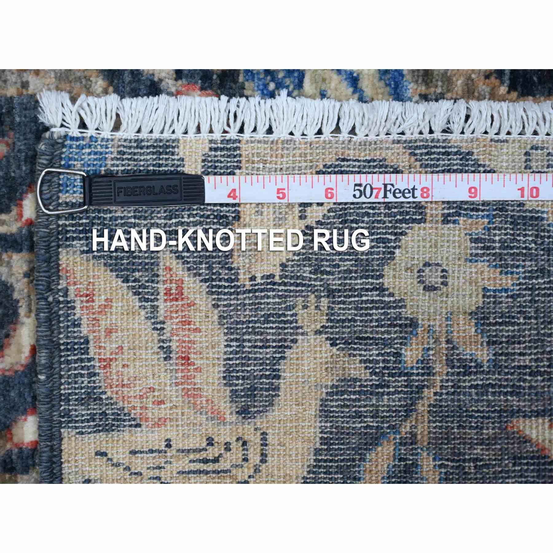 Oushak-And-Peshawar-Hand-Knotted-Rug-445000