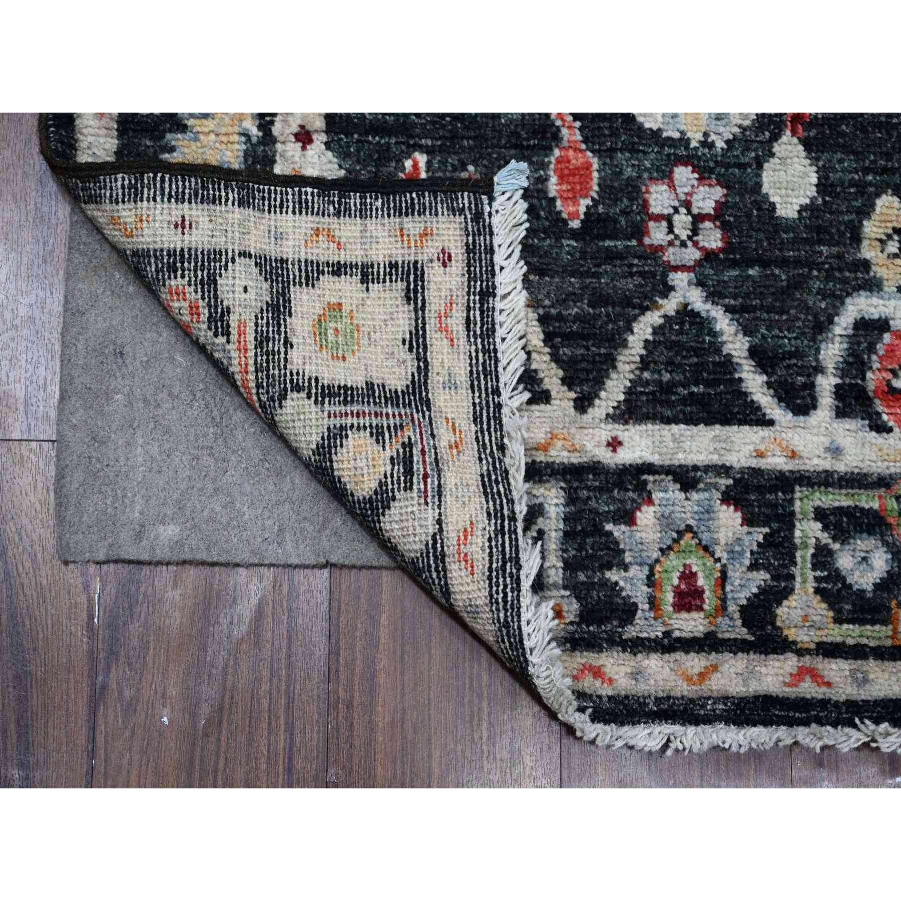 Oushak-And-Peshawar-Hand-Knotted-Rug-445040