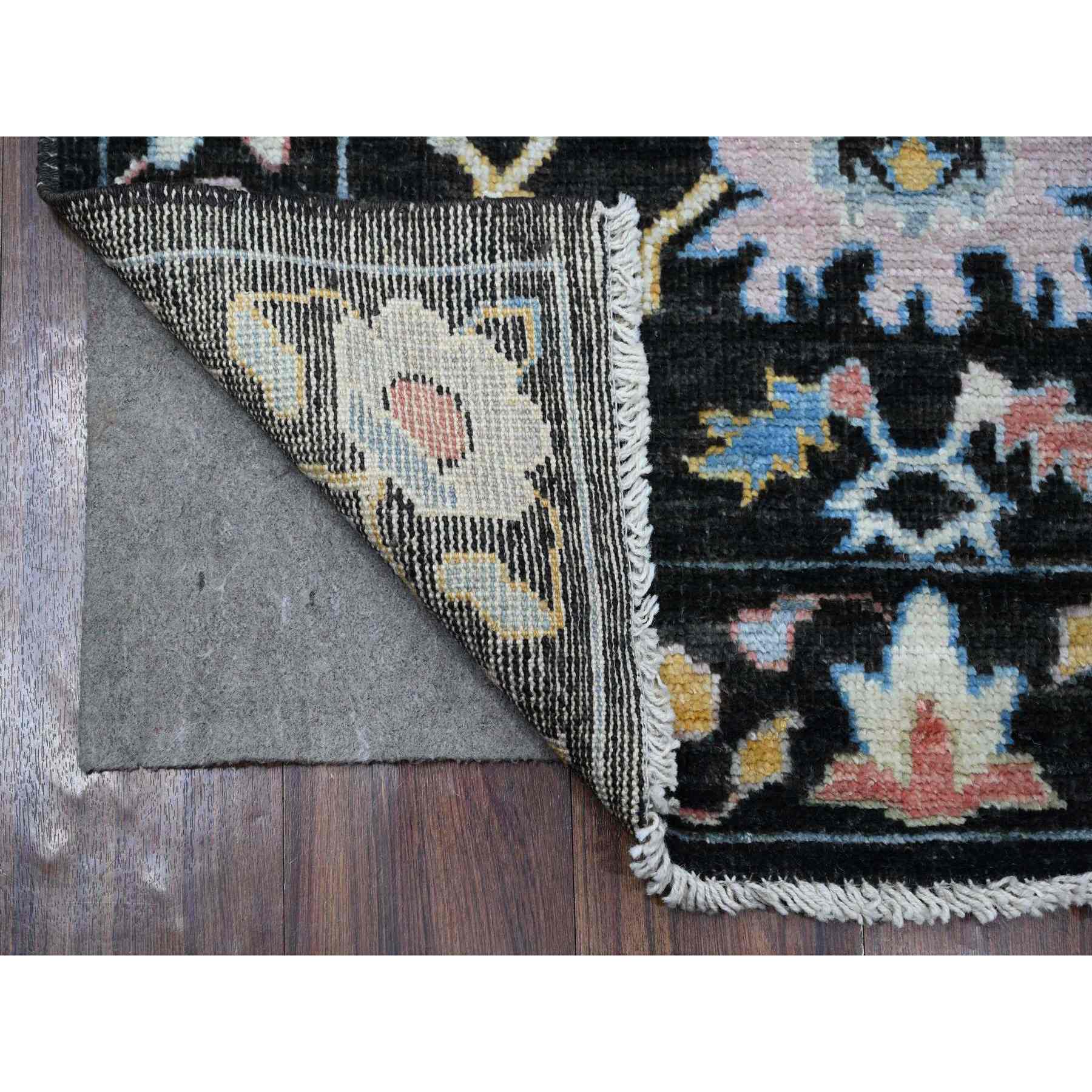 Oushak-And-Peshawar-Hand-Knotted-Rug-445085