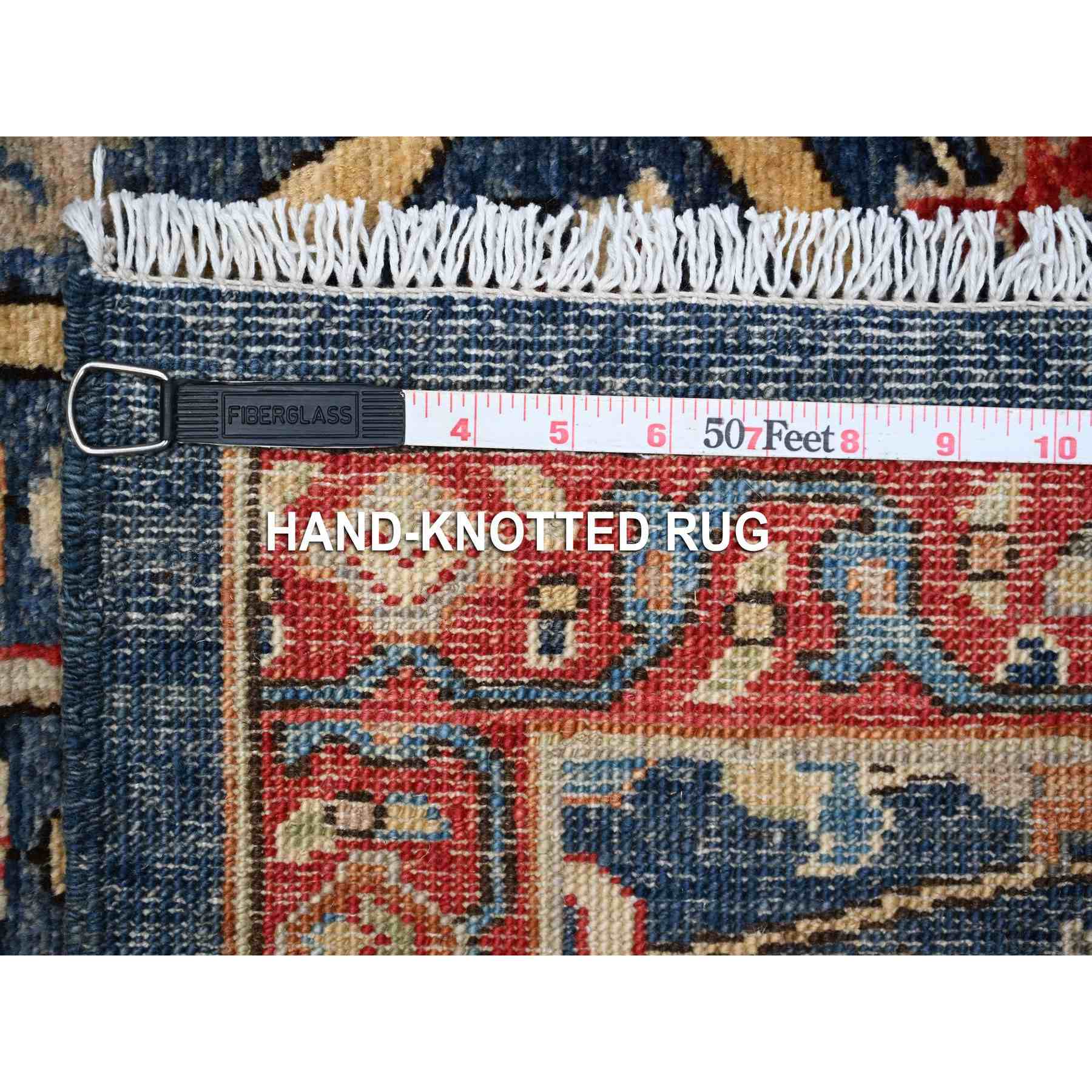 Oushak-And-Peshawar-Hand-Knotted-Rug-445385