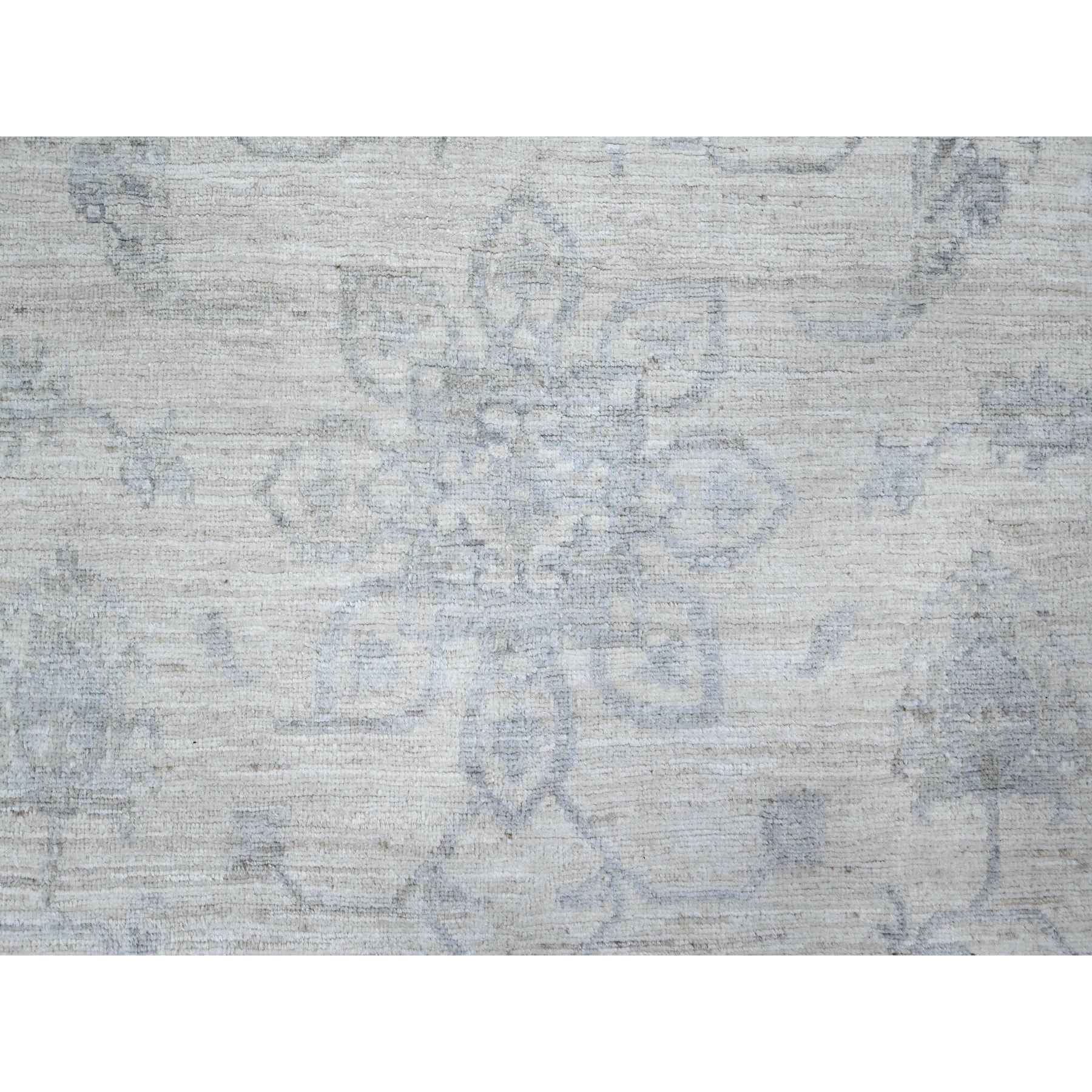 Oushak-And-Peshawar-Hand-Knotted-Rug-445715