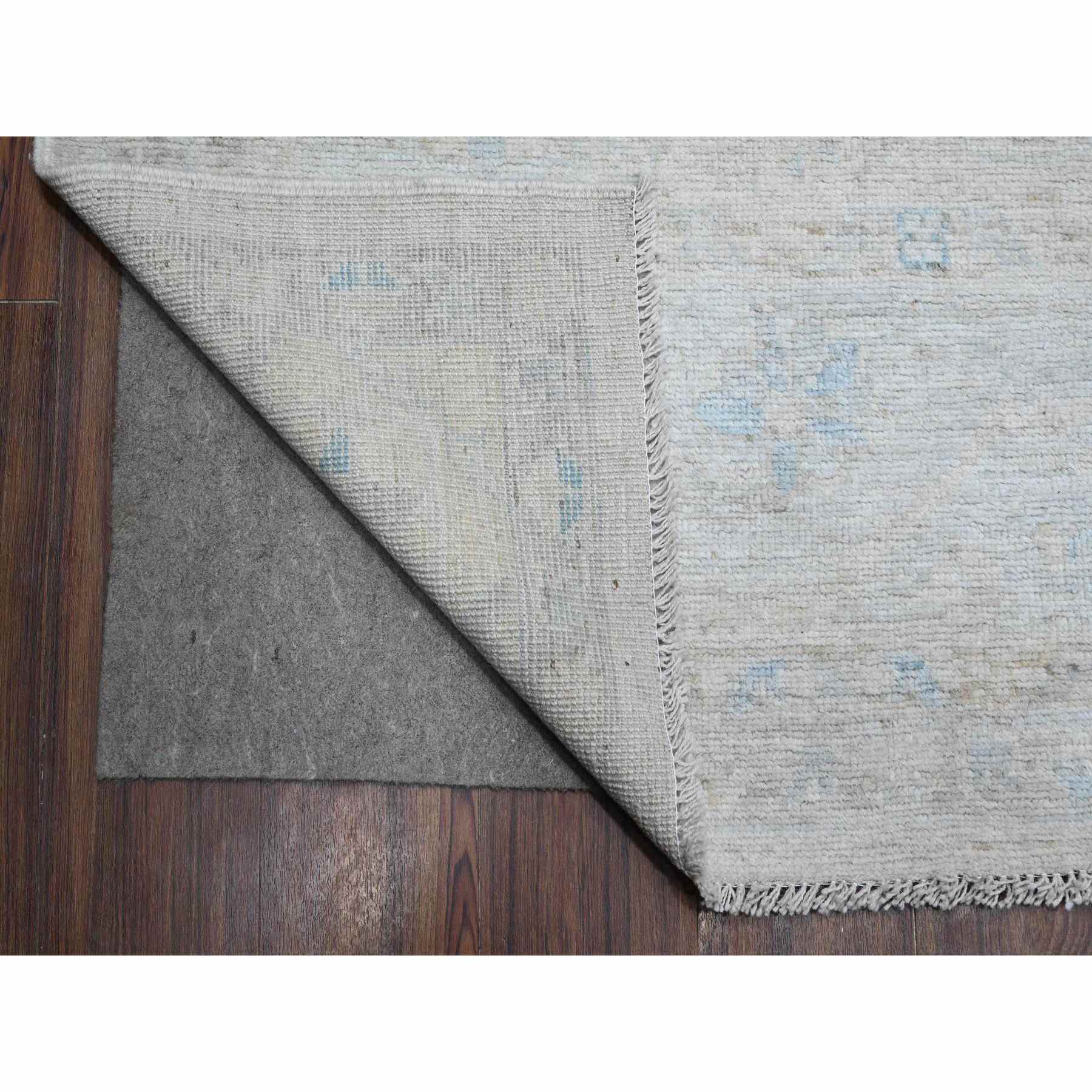 Oushak-And-Peshawar-Hand-Knotted-Rug-445855