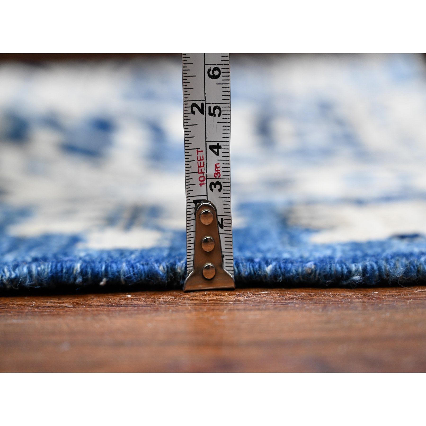 Oushak-And-Peshawar-Hand-Knotted-Rug-445885