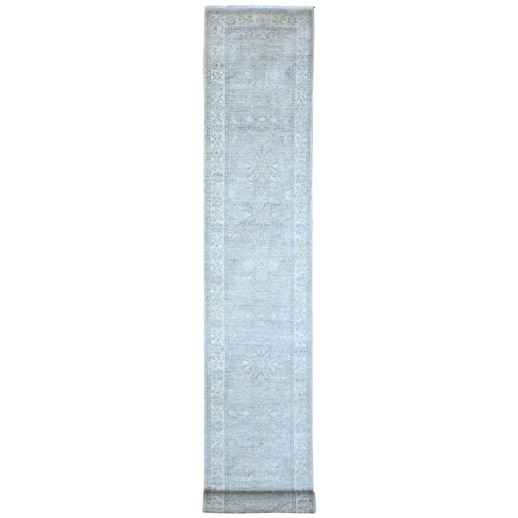 Oushak-And-Peshawar-Hand-Knotted-Rug-446870
