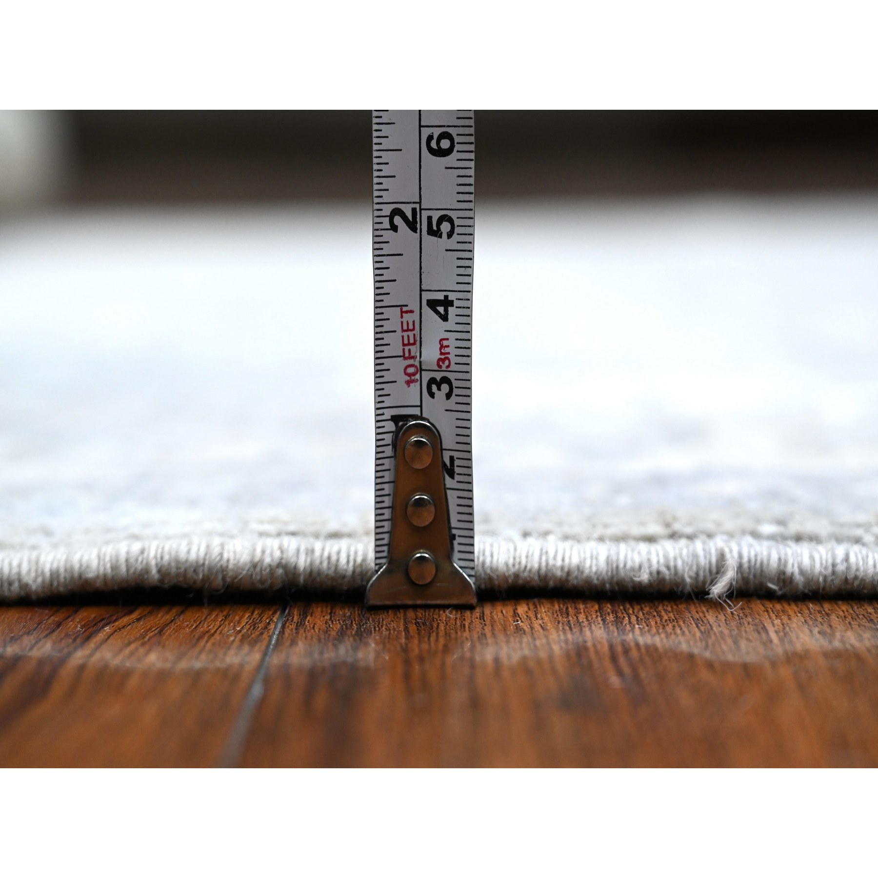 Oushak-And-Peshawar-Hand-Knotted-Rug-447480