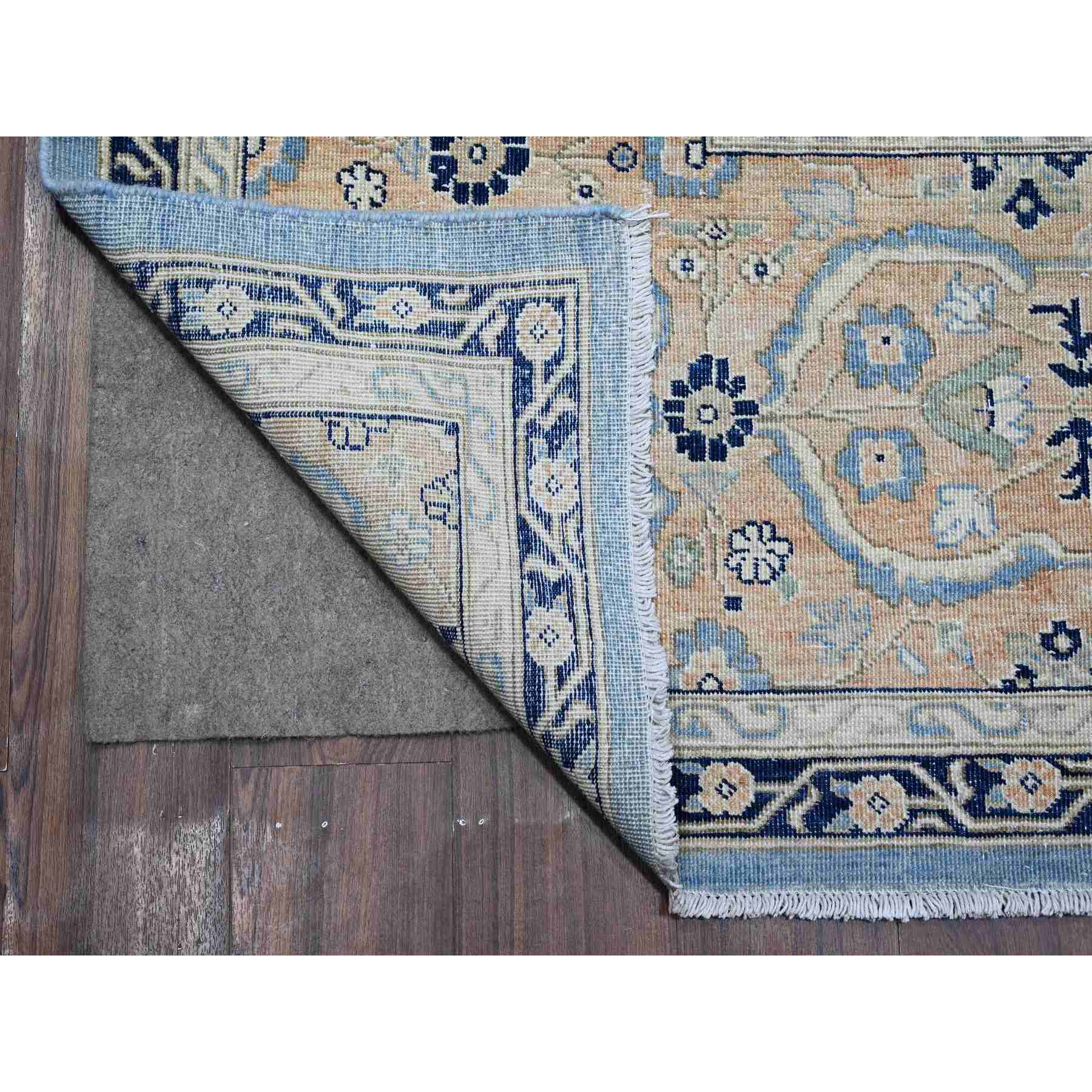 Overdyed-Vintage-Hand-Knotted-Rug-447115