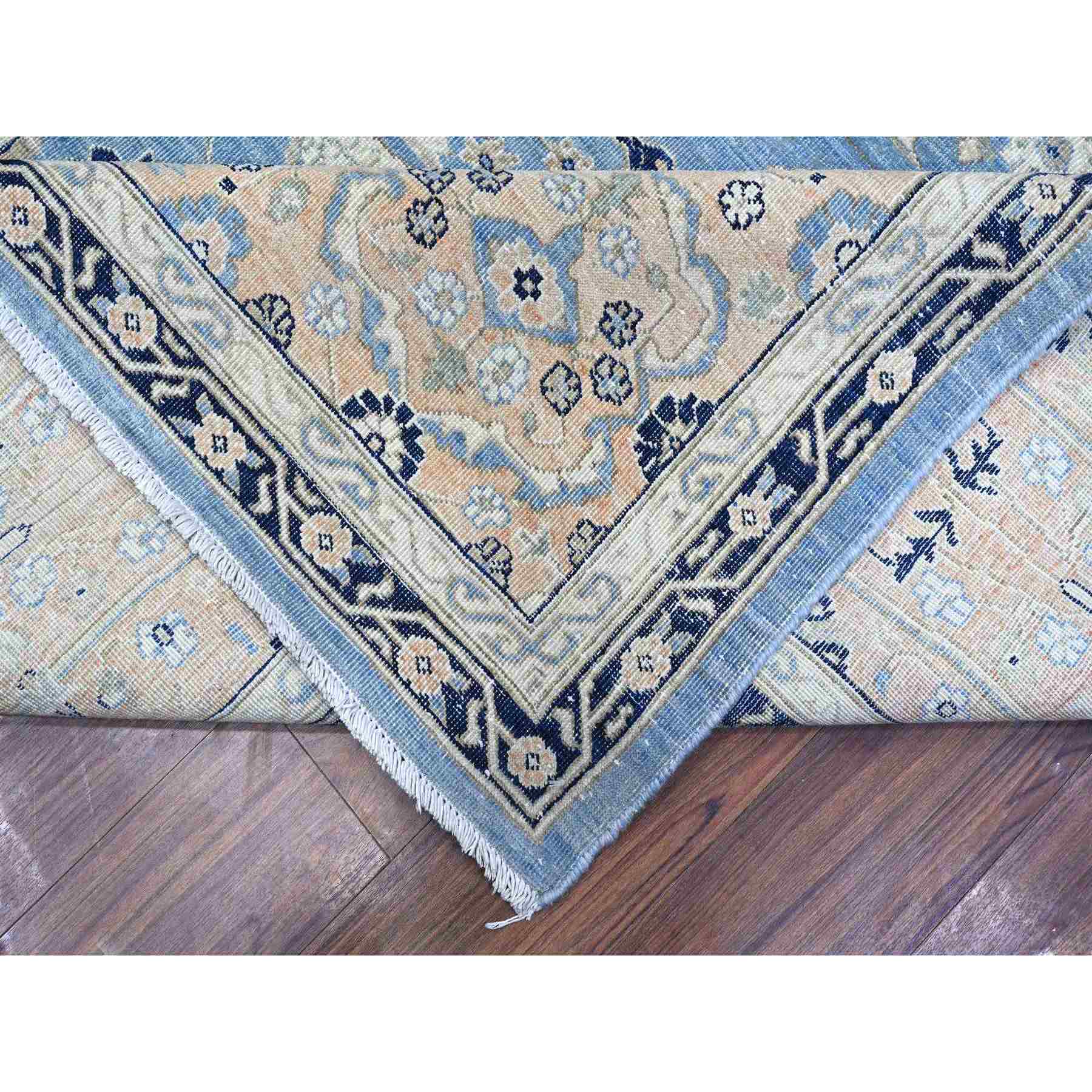 Overdyed-Vintage-Hand-Knotted-Rug-447115