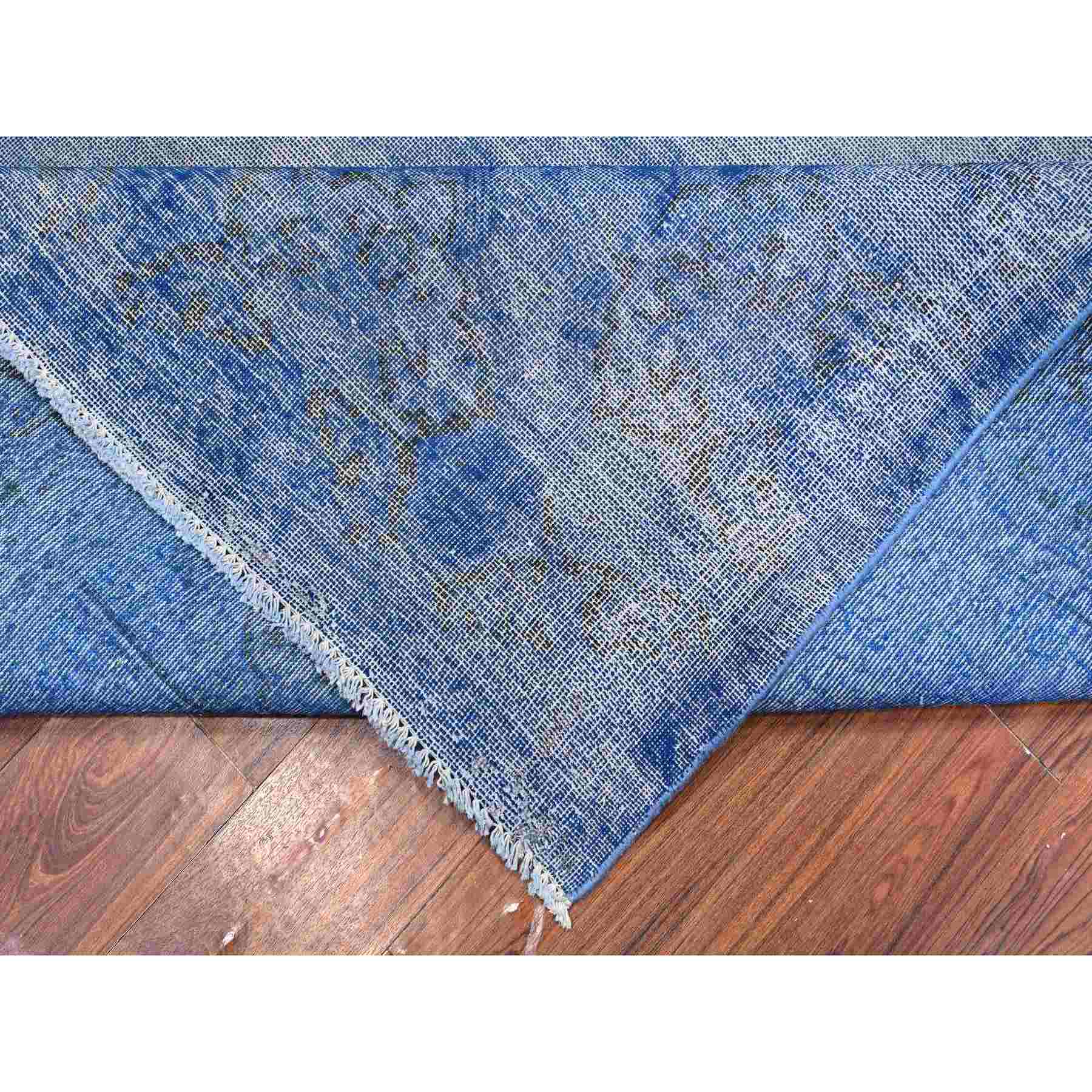 Overdyed-Vintage-Hand-Knotted-Rug-447240