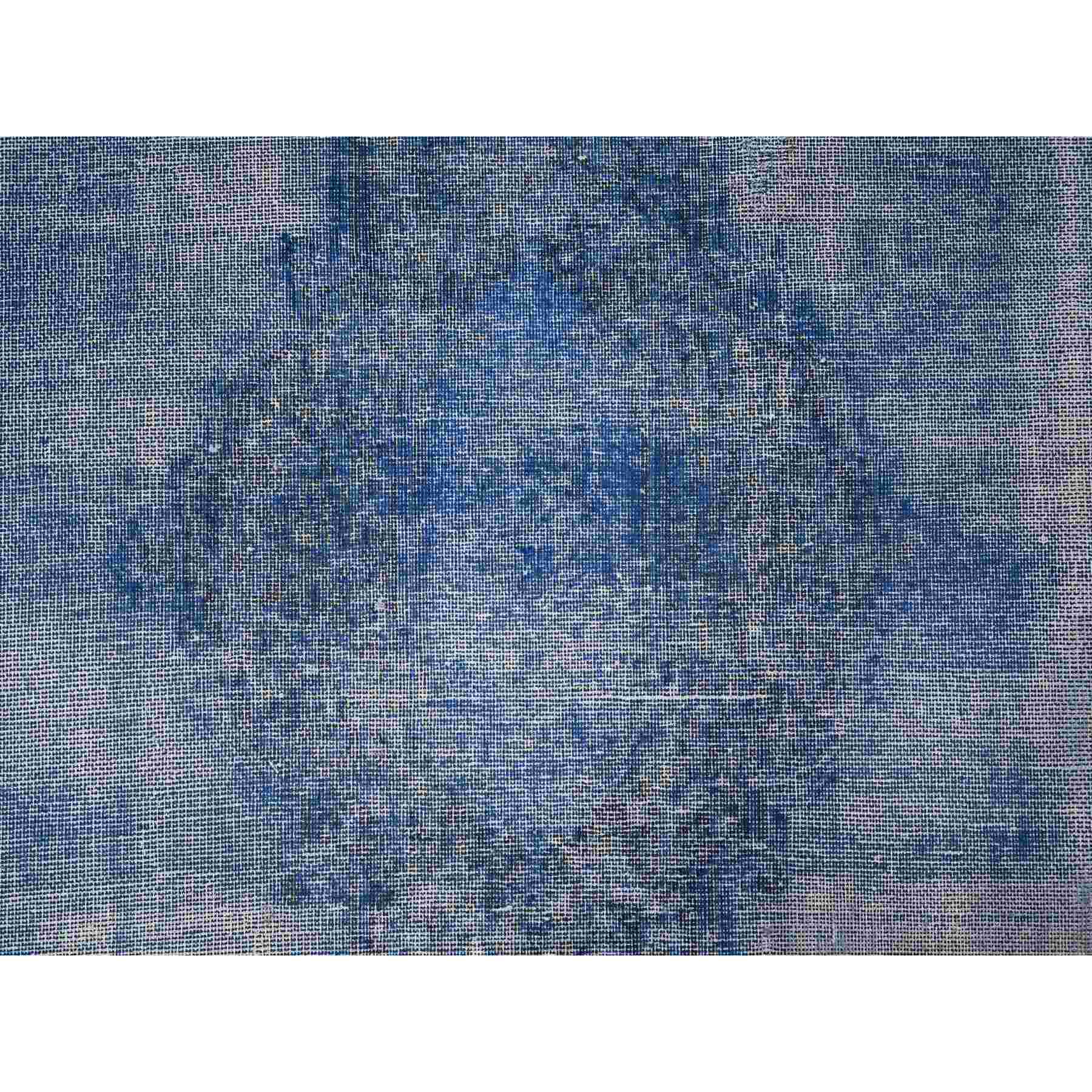 Overdyed-Vintage-Hand-Knotted-Rug-447240