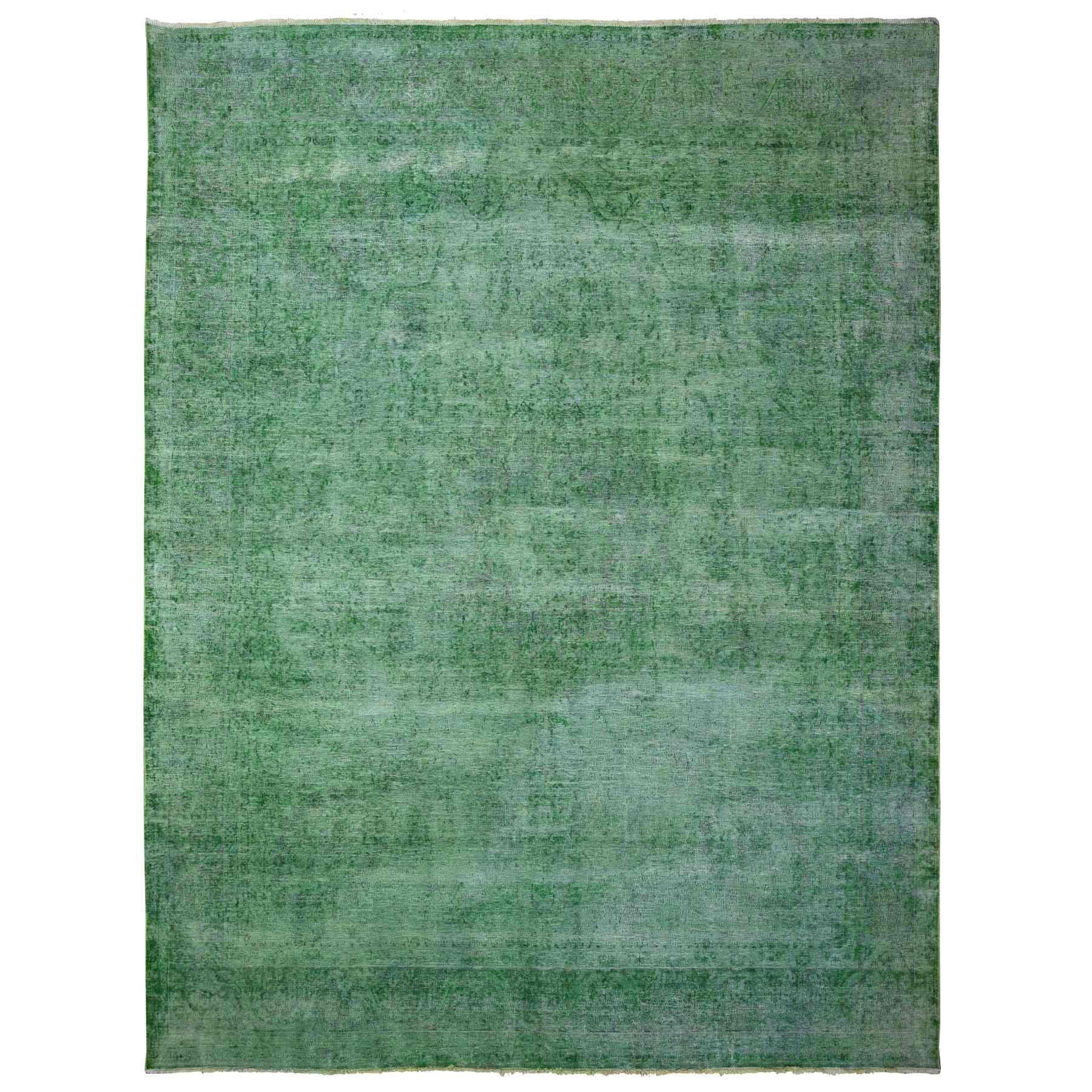 Overdyed-Vintage-Hand-Knotted-Rug-447250