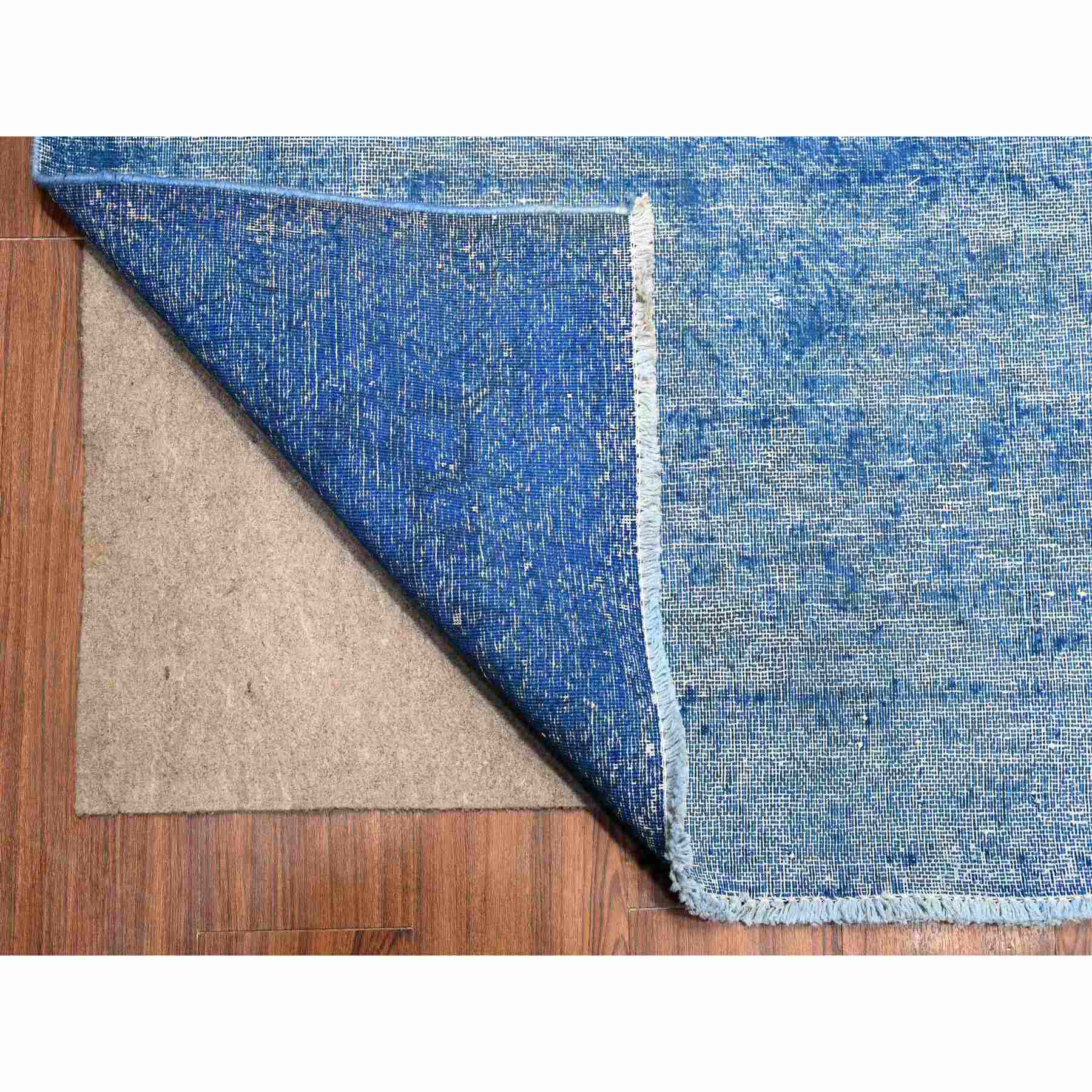 Overdyed-Vintage-Hand-Knotted-Rug-447255