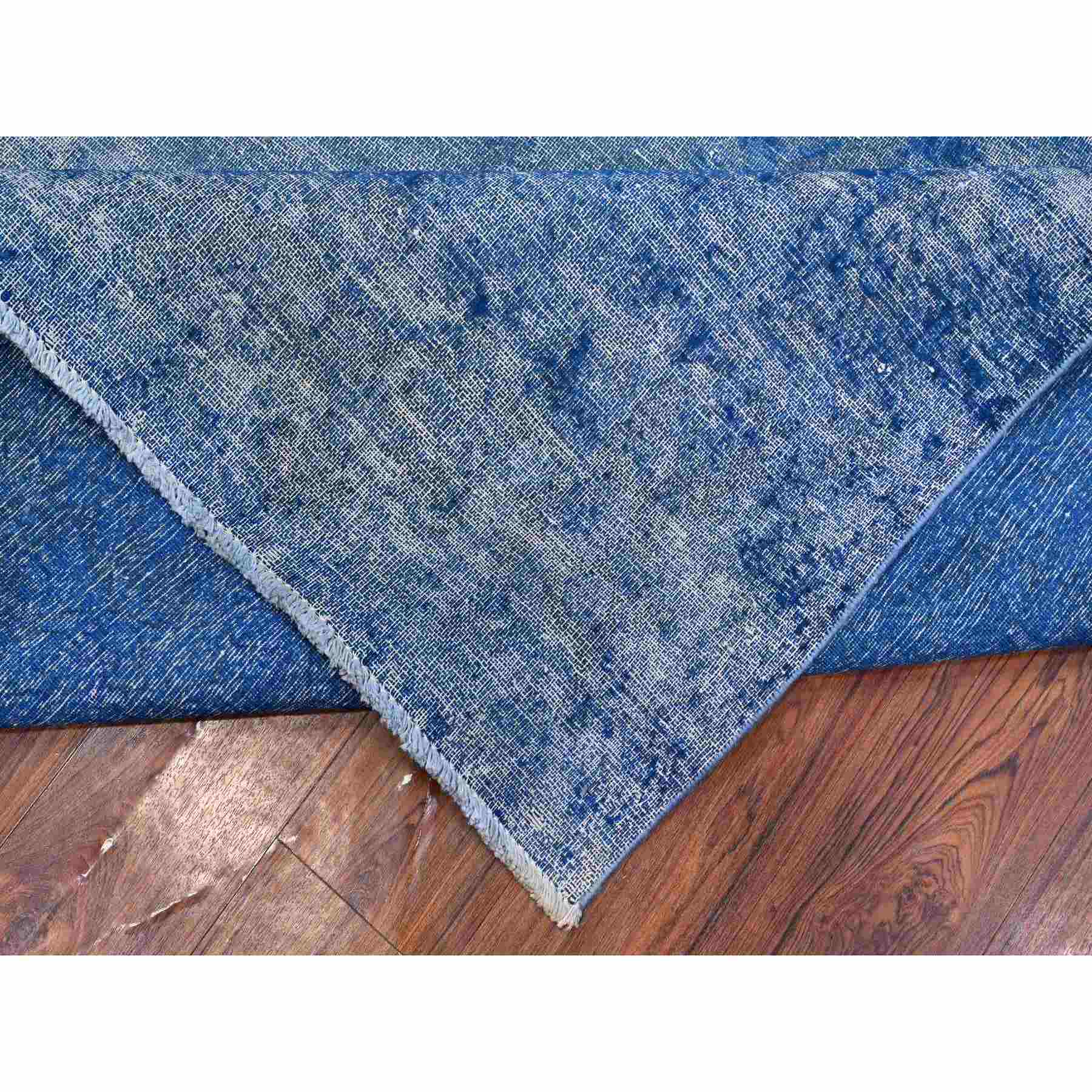 Overdyed-Vintage-Hand-Knotted-Rug-447255