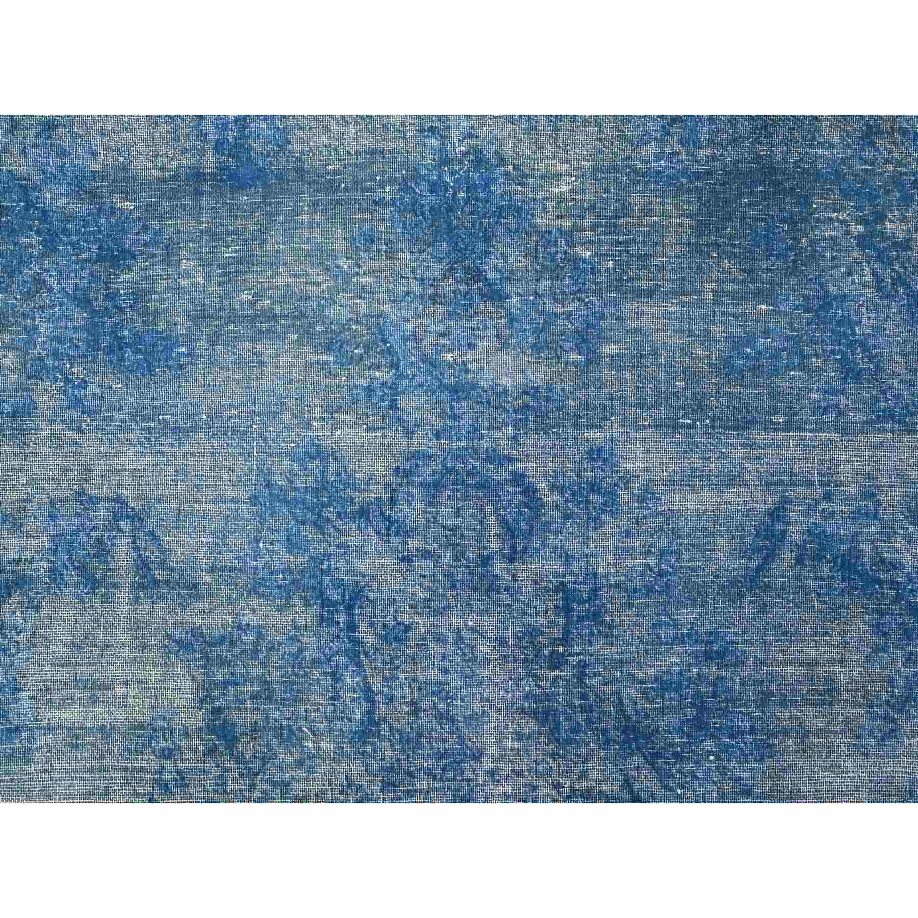 Overdyed-Vintage-Hand-Knotted-Rug-447255