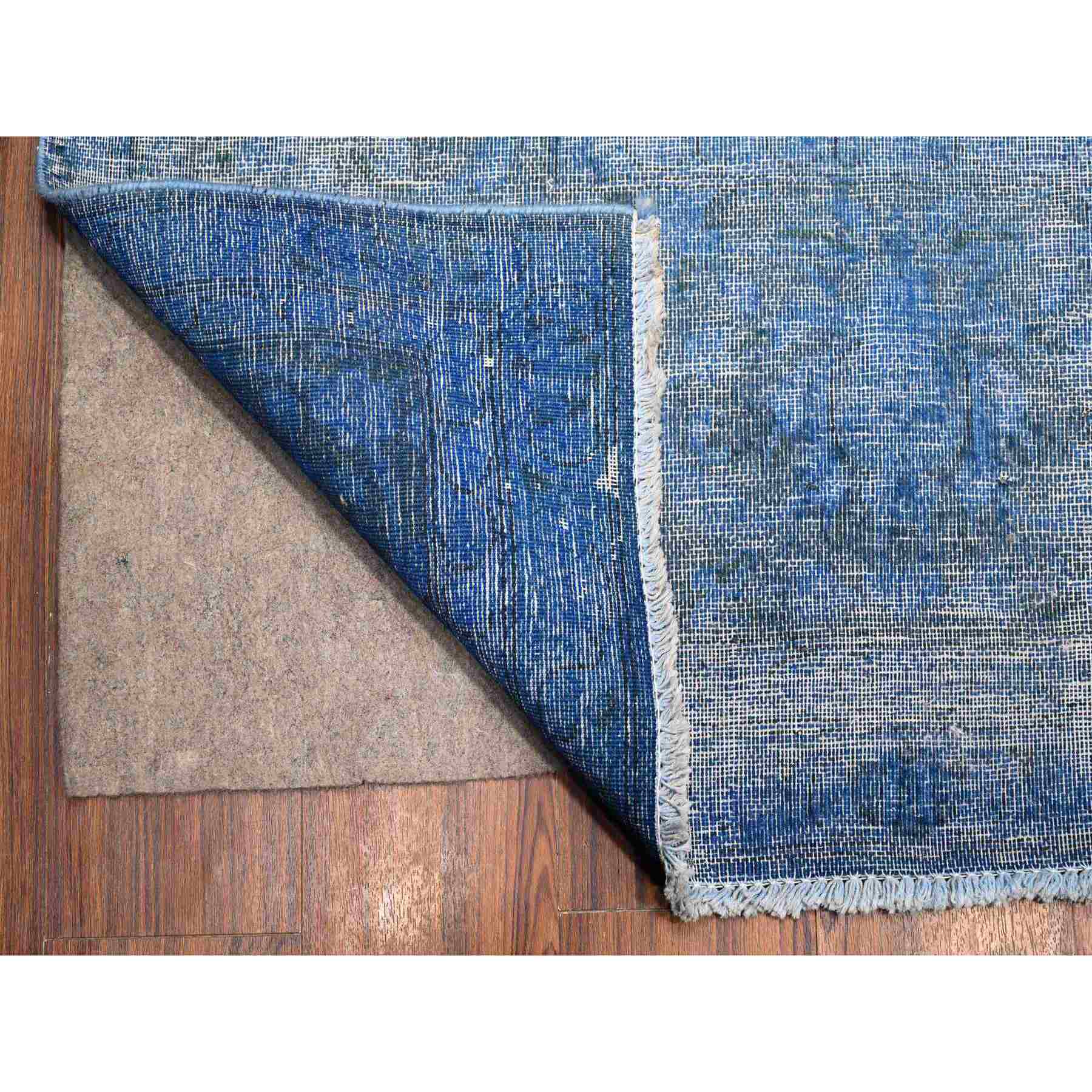 Overdyed-Vintage-Hand-Knotted-Rug-447265