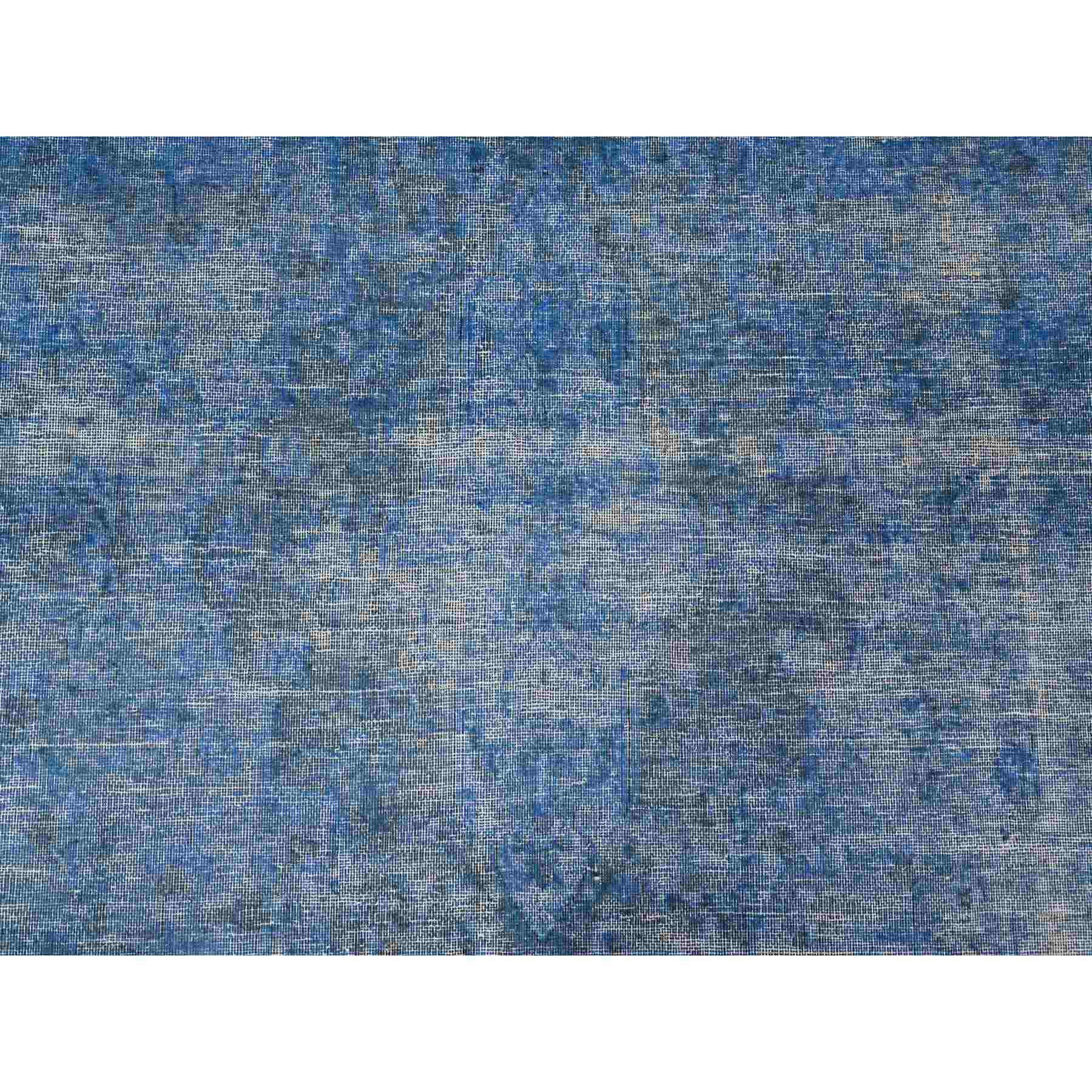 Overdyed-Vintage-Hand-Knotted-Rug-447265