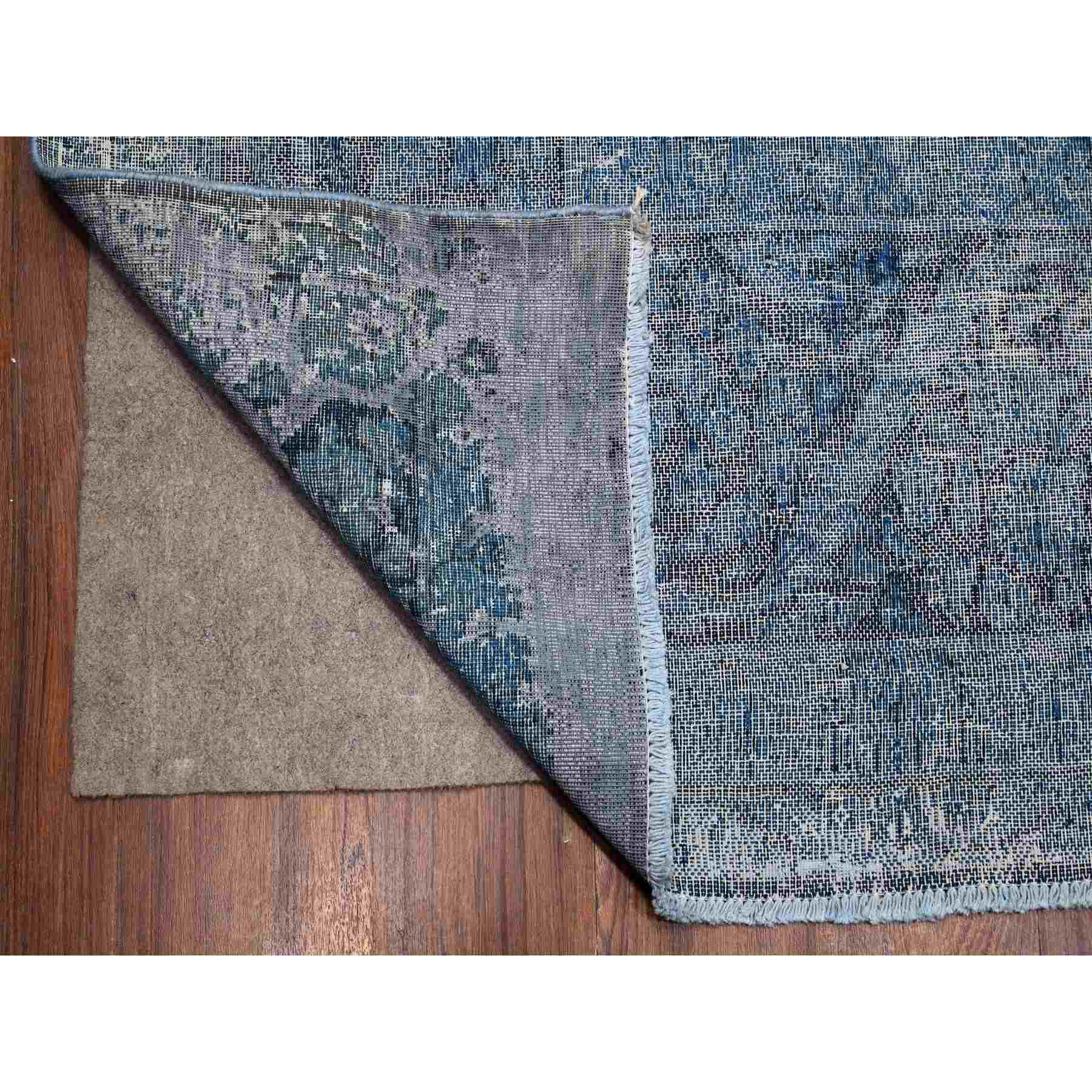 Overdyed-Vintage-Hand-Knotted-Rug-447395