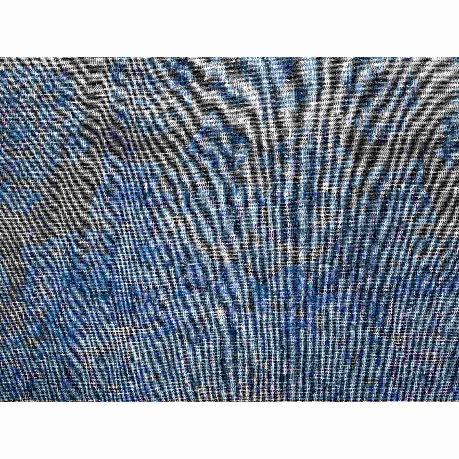 Overdyed-Vintage-Hand-Knotted-Rug-447395