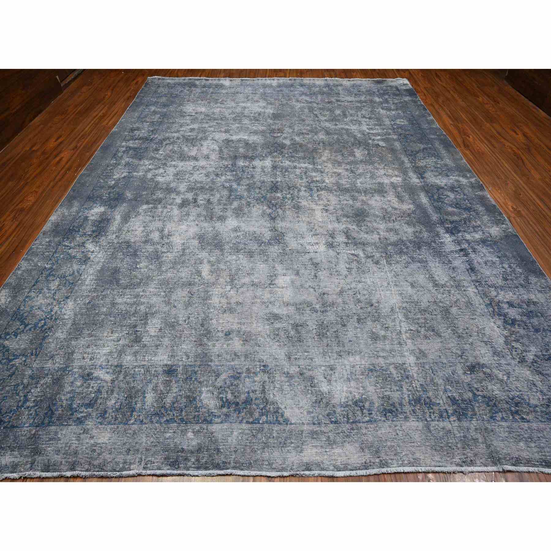 Vintage-Hand-Knotted-Rug-447400
