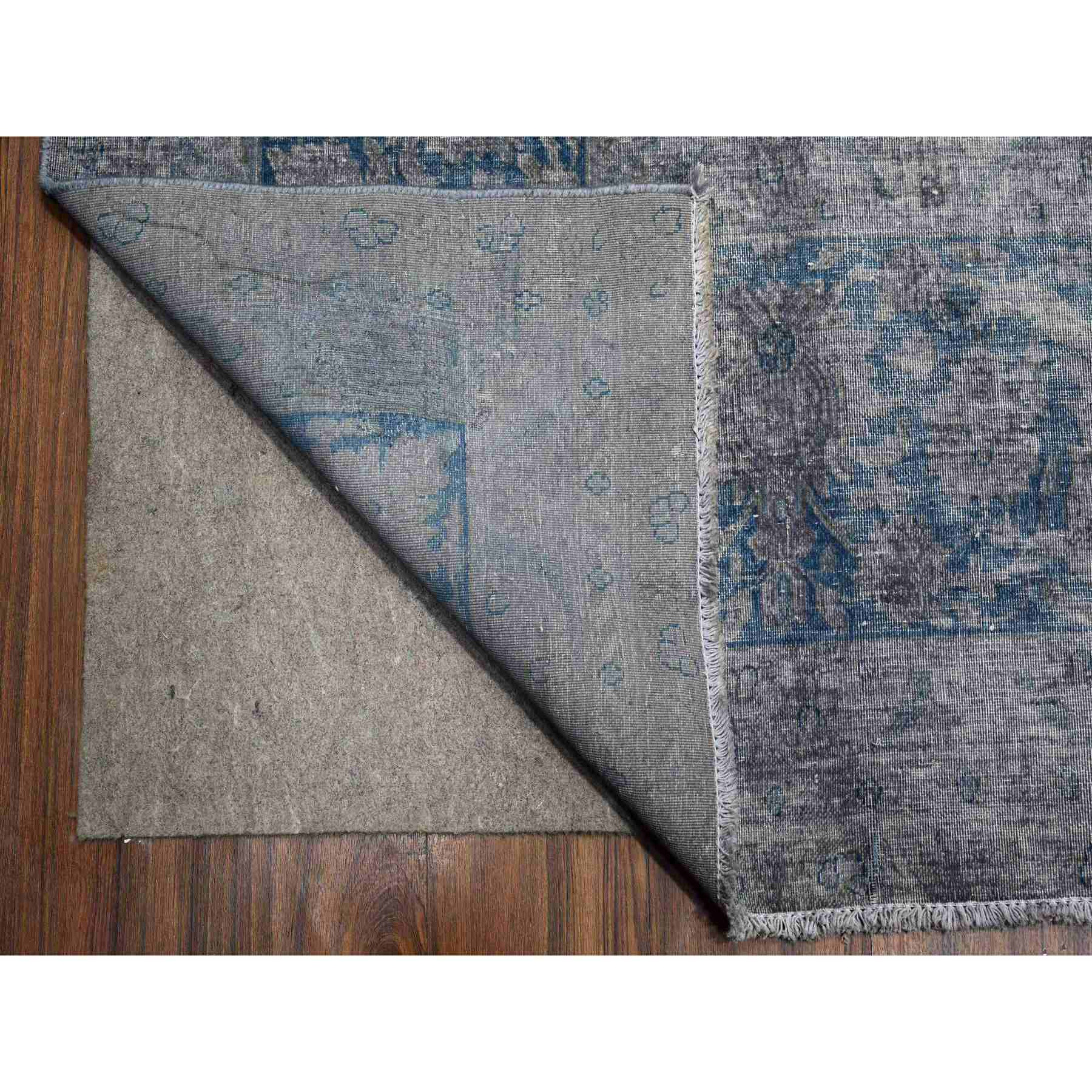 Overdyed-Vintage-Hand-Knotted-Rug-447400