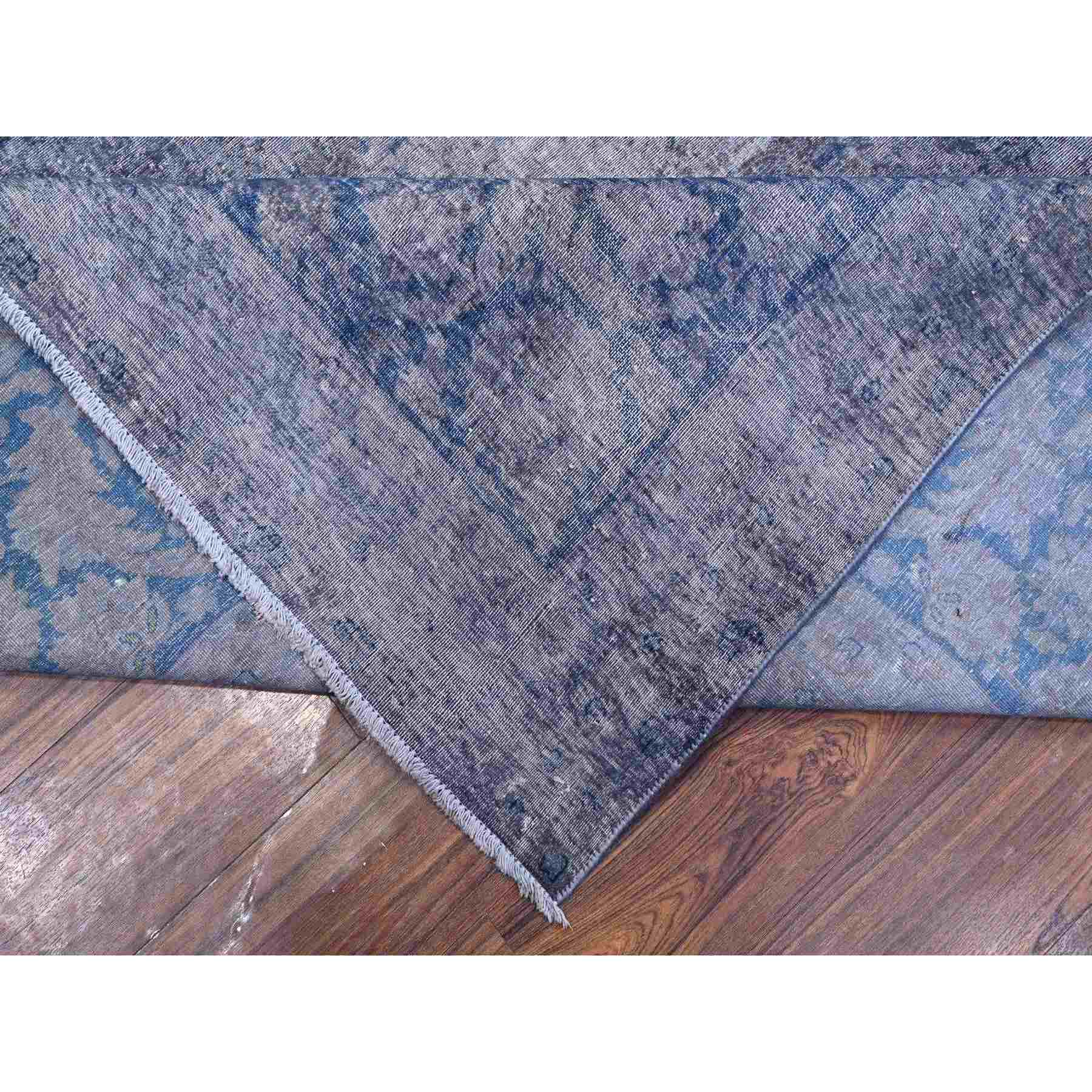 Overdyed-Vintage-Hand-Knotted-Rug-447400