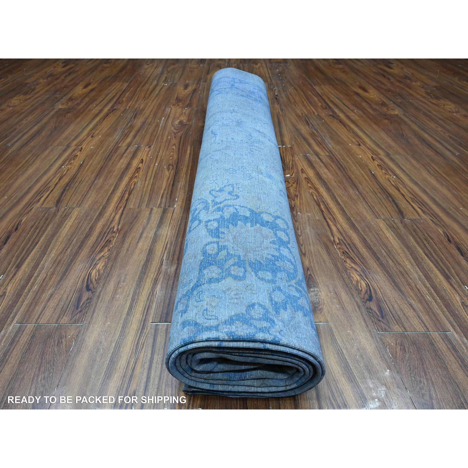 Overdyed-Vintage-Hand-Knotted-Rug-447400